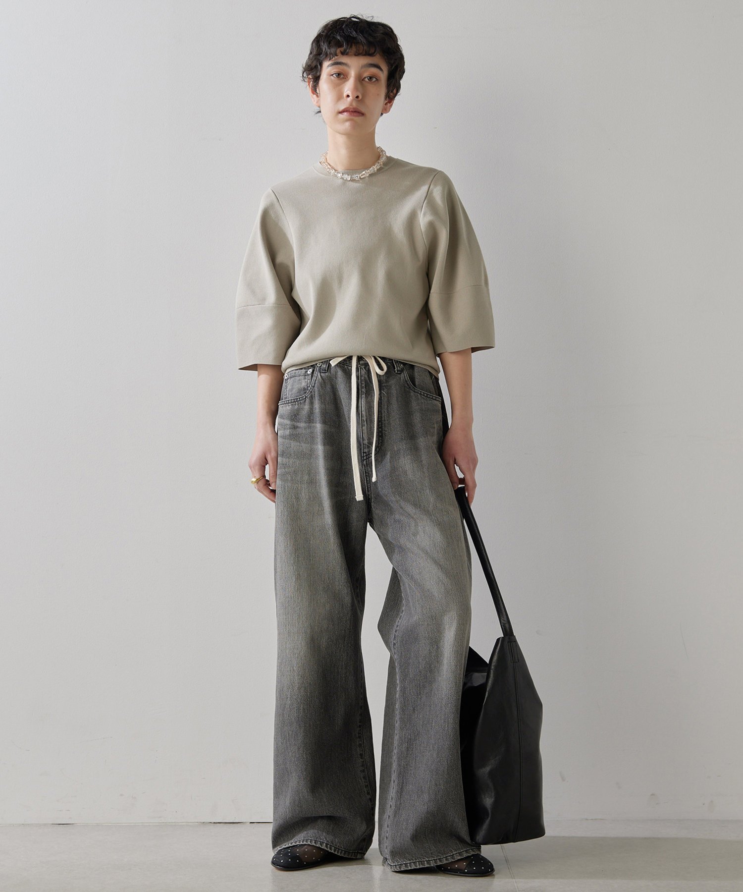 Whim Gazette｜ドロストデニムパンツ | Rakuten Fashion(楽天