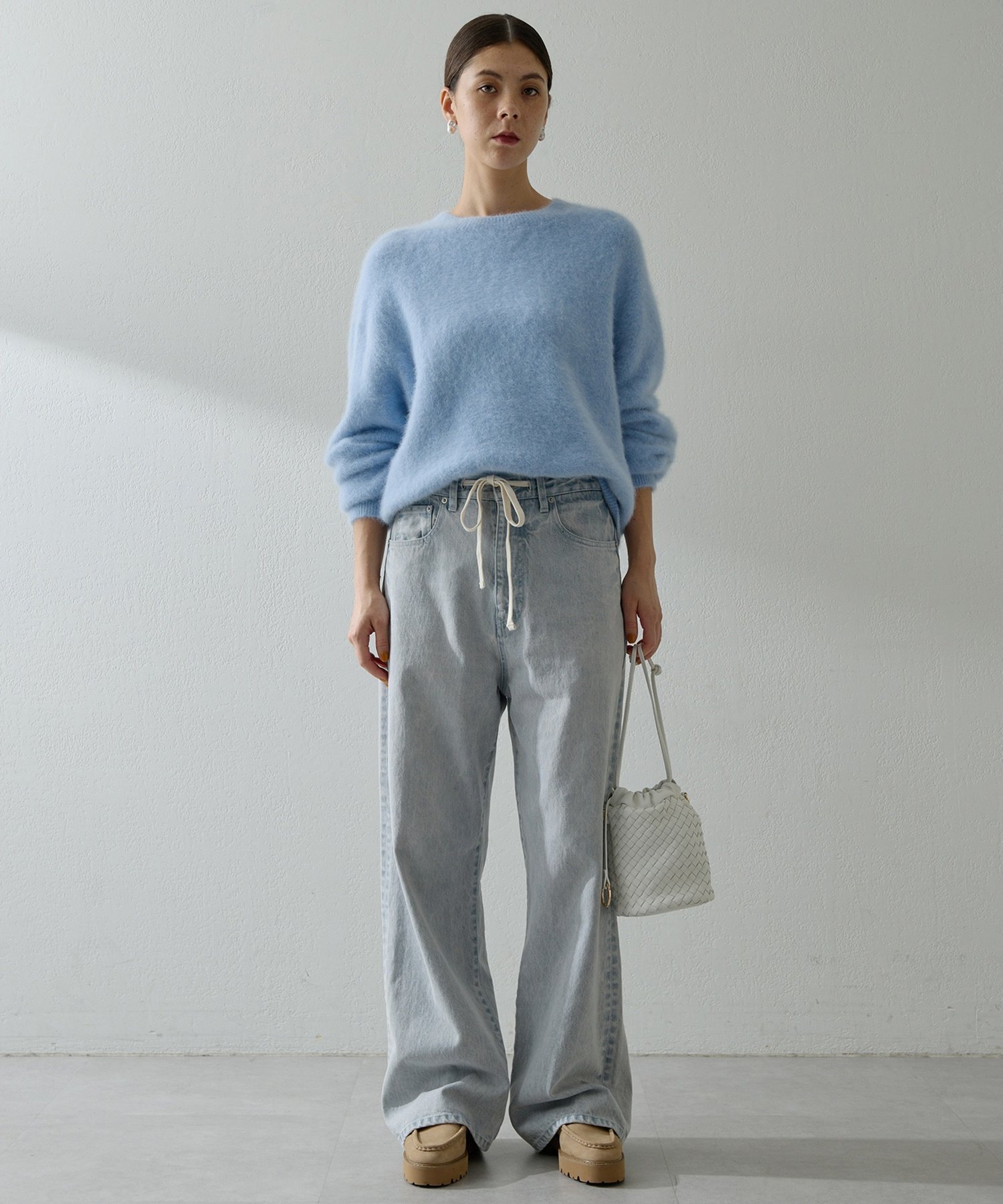 Whim Gazette｜ドロストデニムパンツ | Rakuten Fashion(楽天