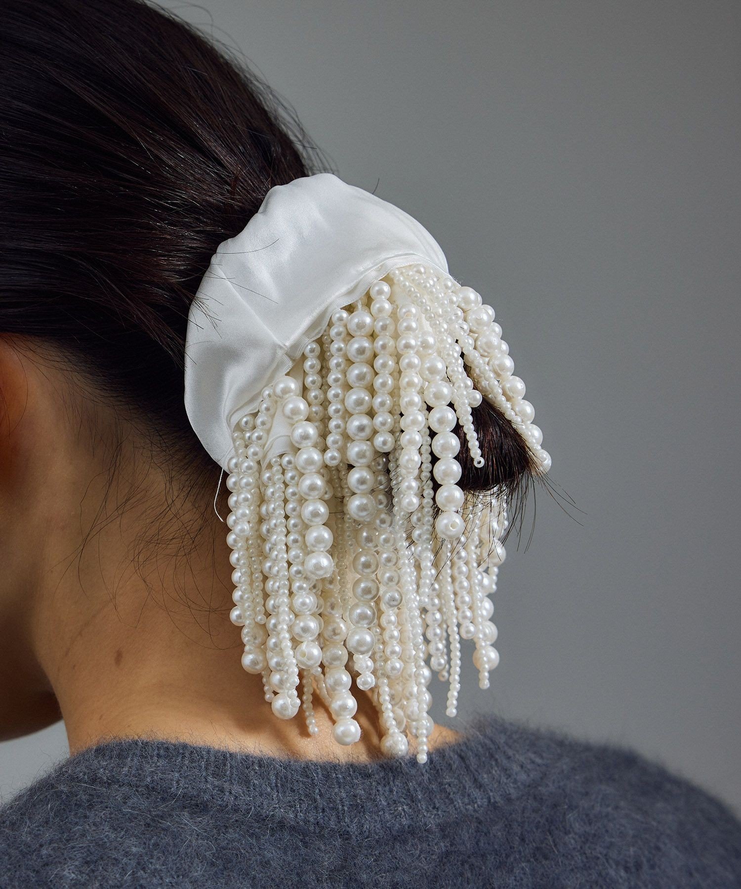 SALON adam et rope'｜SBZ65430【heyep(ヘイップ)】Silk Beaded Fringe