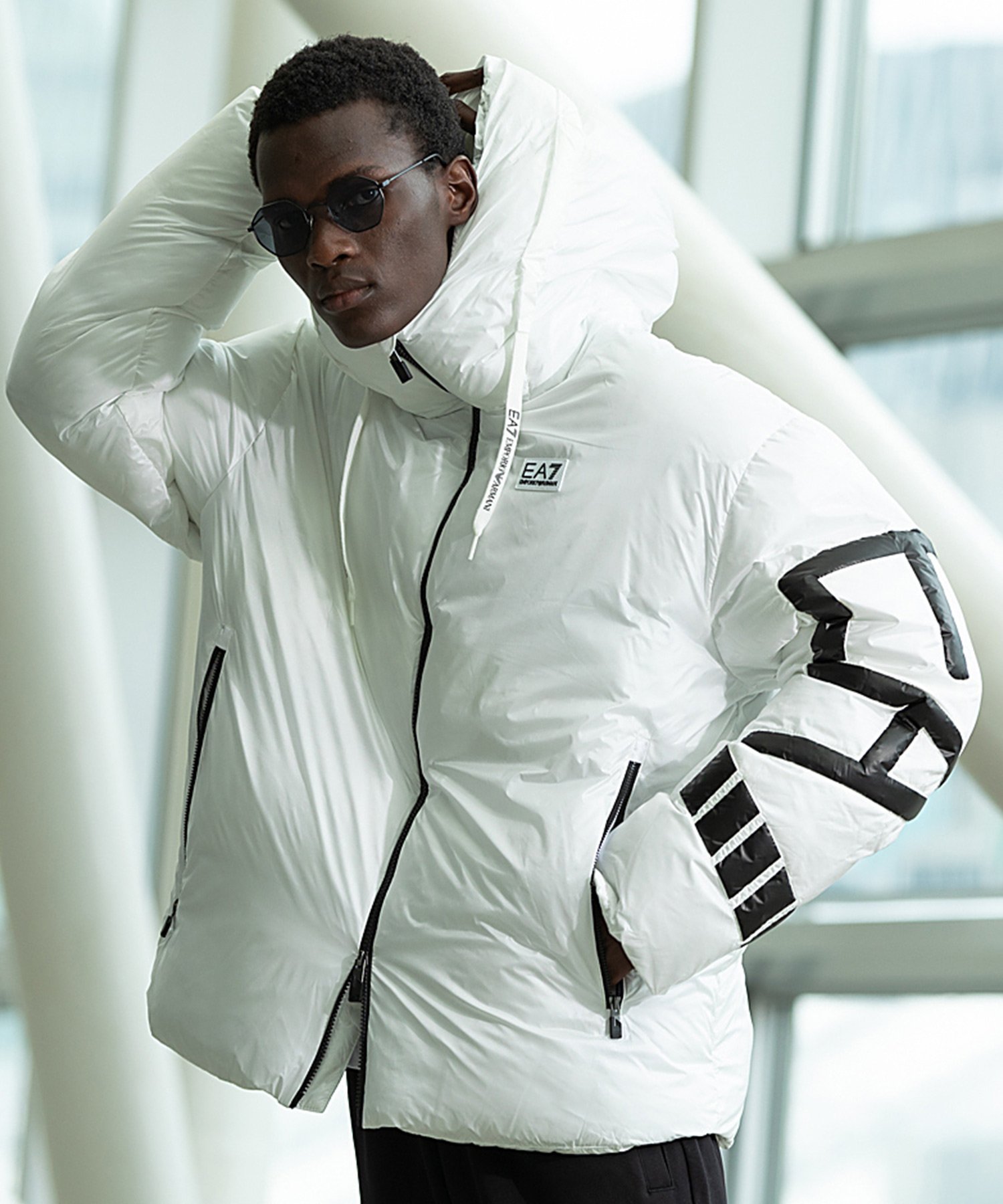 楽天市場】エンポリオアルマーニ ダウン（カラーホワイト）（メンズ