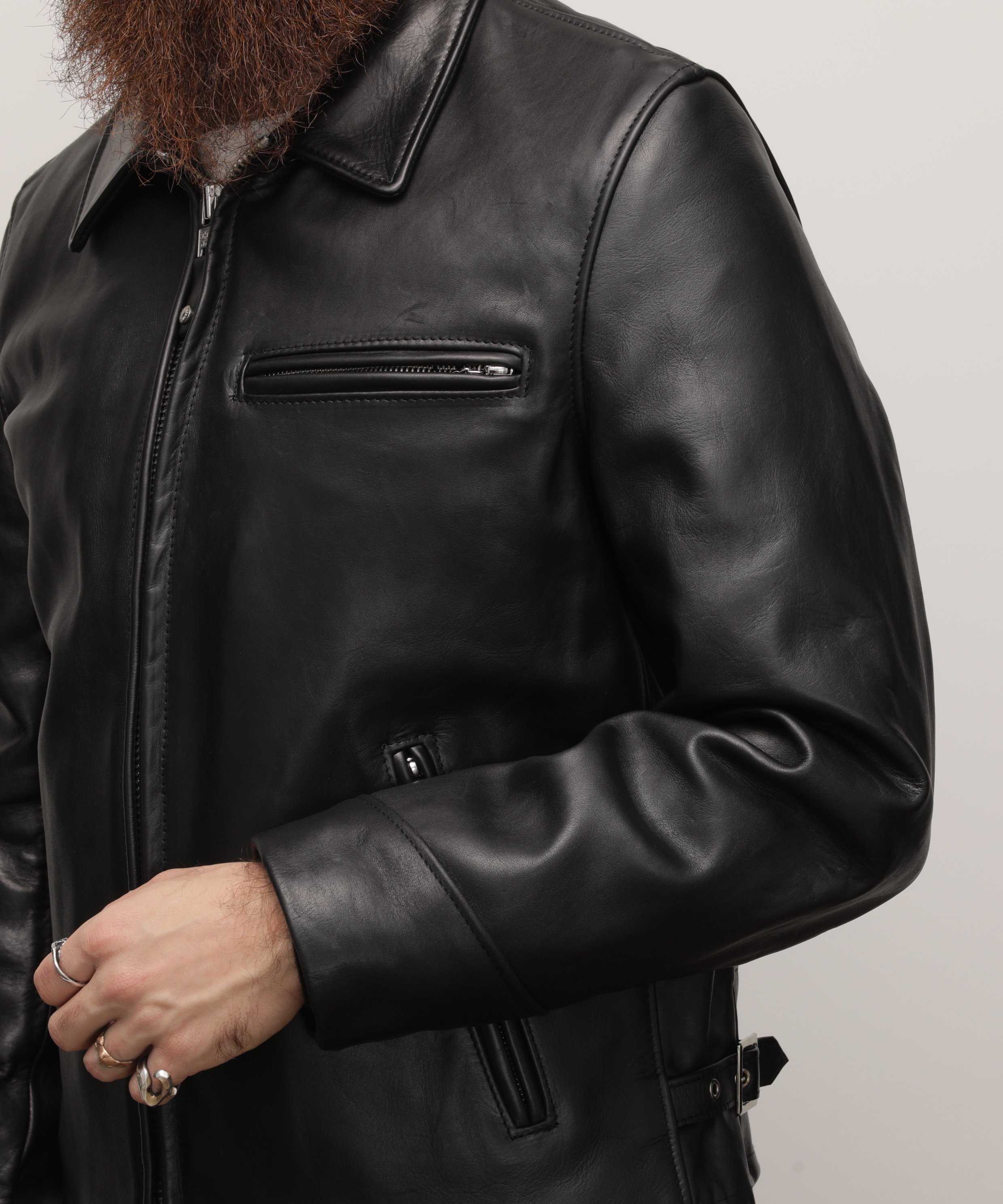 Schott｜103US TRUCKER JACKET/レザートラッカー ジャケット | Rakuten