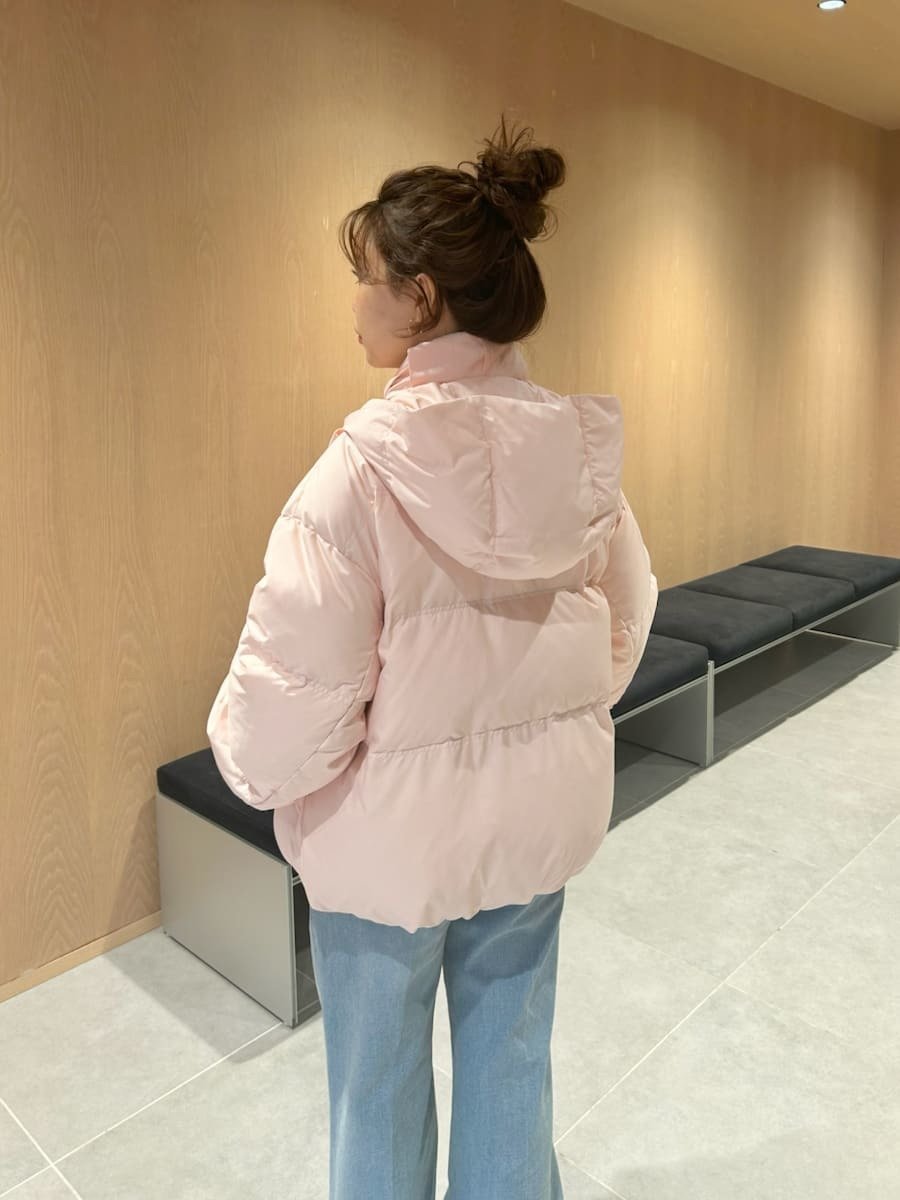 LILY BROWN｜【WEB限定カラー】recycleリボンダウン | Rakuten Fashion