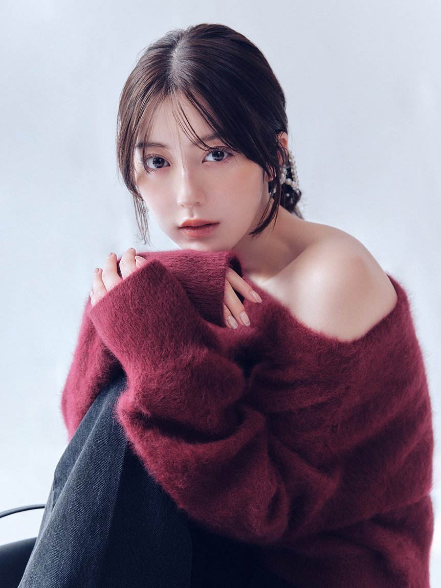 FRAY I.D｜フォックスカシミアオフショルニットトップス | Rakuten