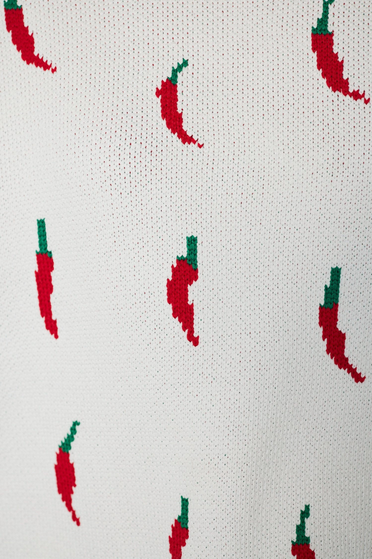 HeRIN.CYE｜Chili pattern knit pullover | Rakuten Fashion(楽天