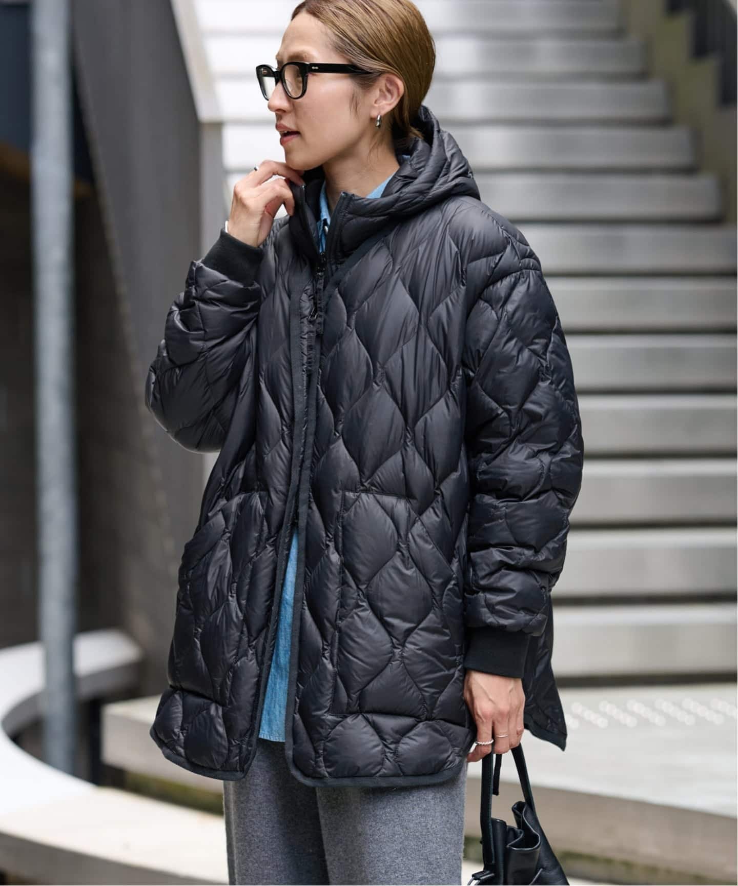 FRAMeWORK｜≪追加≫TAION/タイオン 別注フードビブス付きブルゾン 2