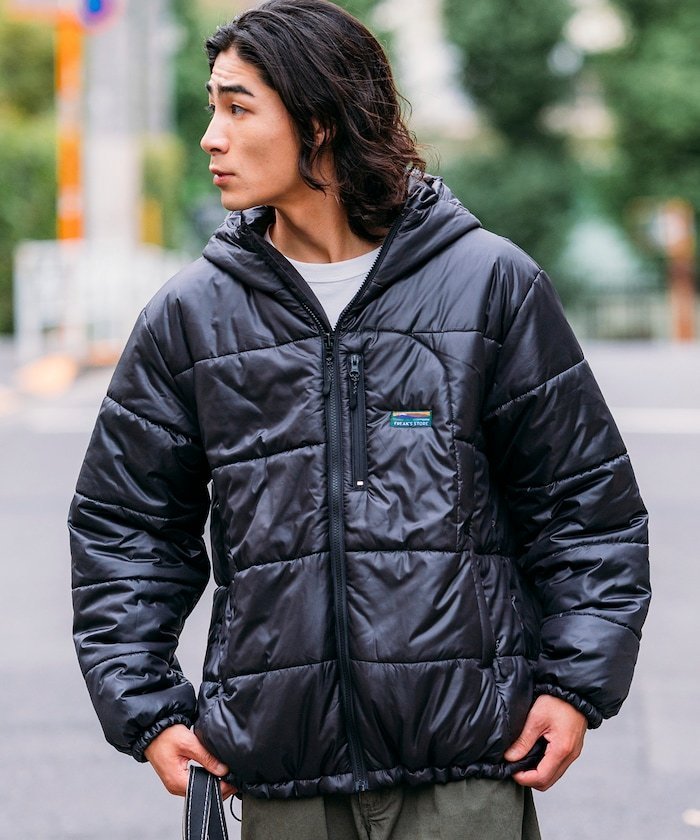 FREAK'S STORE｜リバーシブル パディング フーディジャケット / 中綿