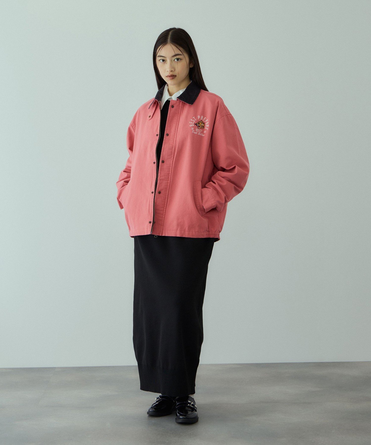 VICKY｜TIGER刺繍ダックジャケット≪手洗い可能≫ | Rakuten Fashion