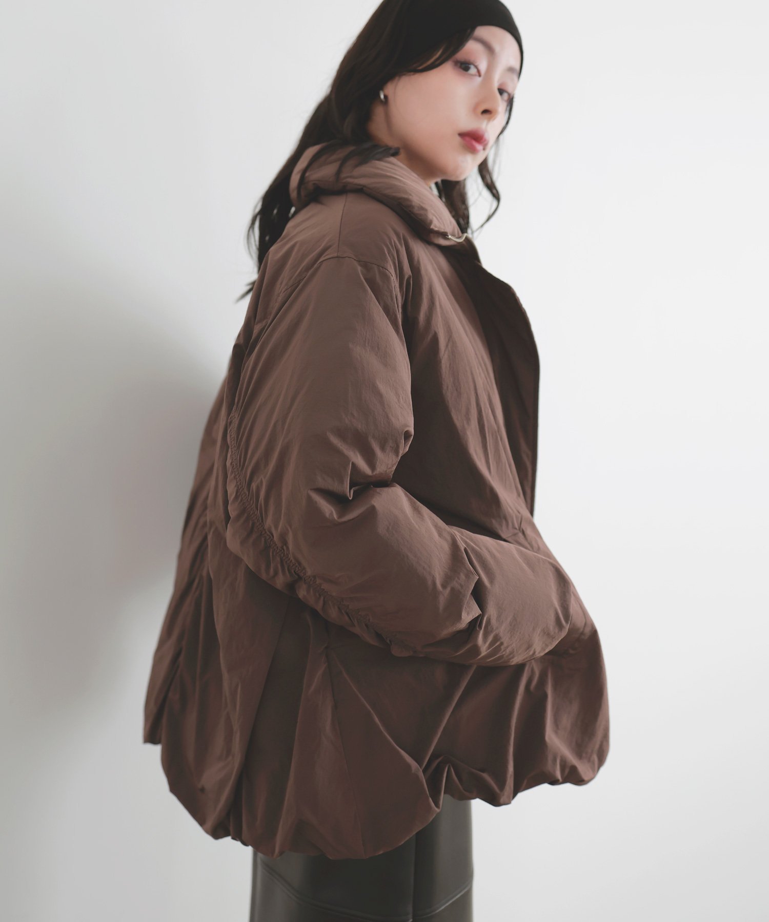 LIAN｜バルーンダウンブルゾン | Rakuten Fashion(楽天ファッション