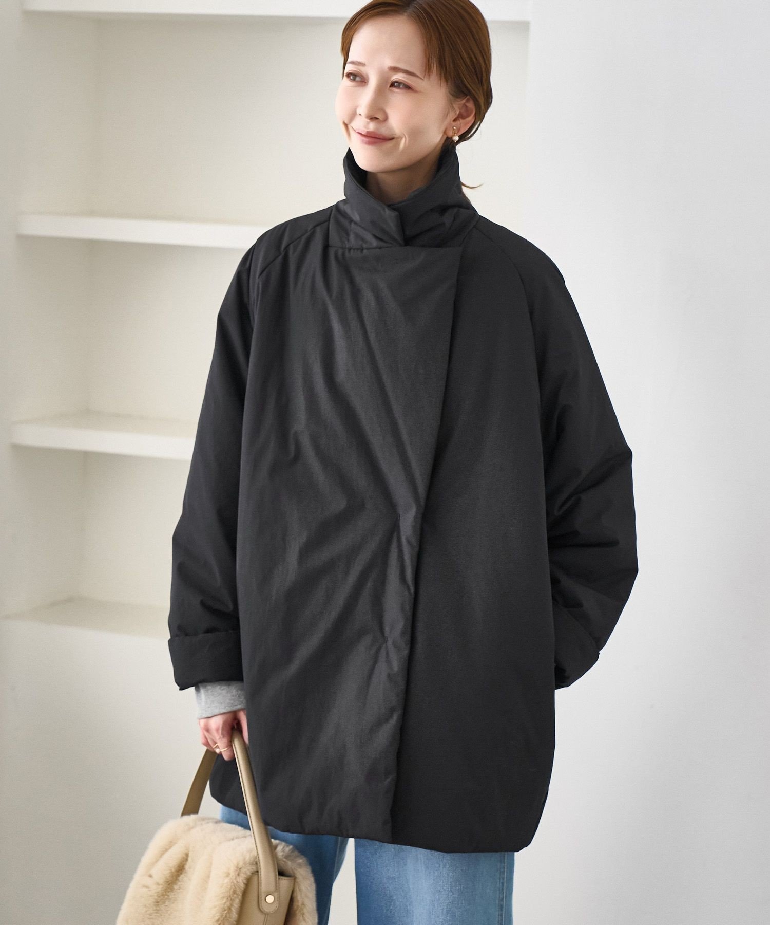 ROPE' PICNIC｜2WAY中綿テーラードコート | Rakuten Fashion(楽天