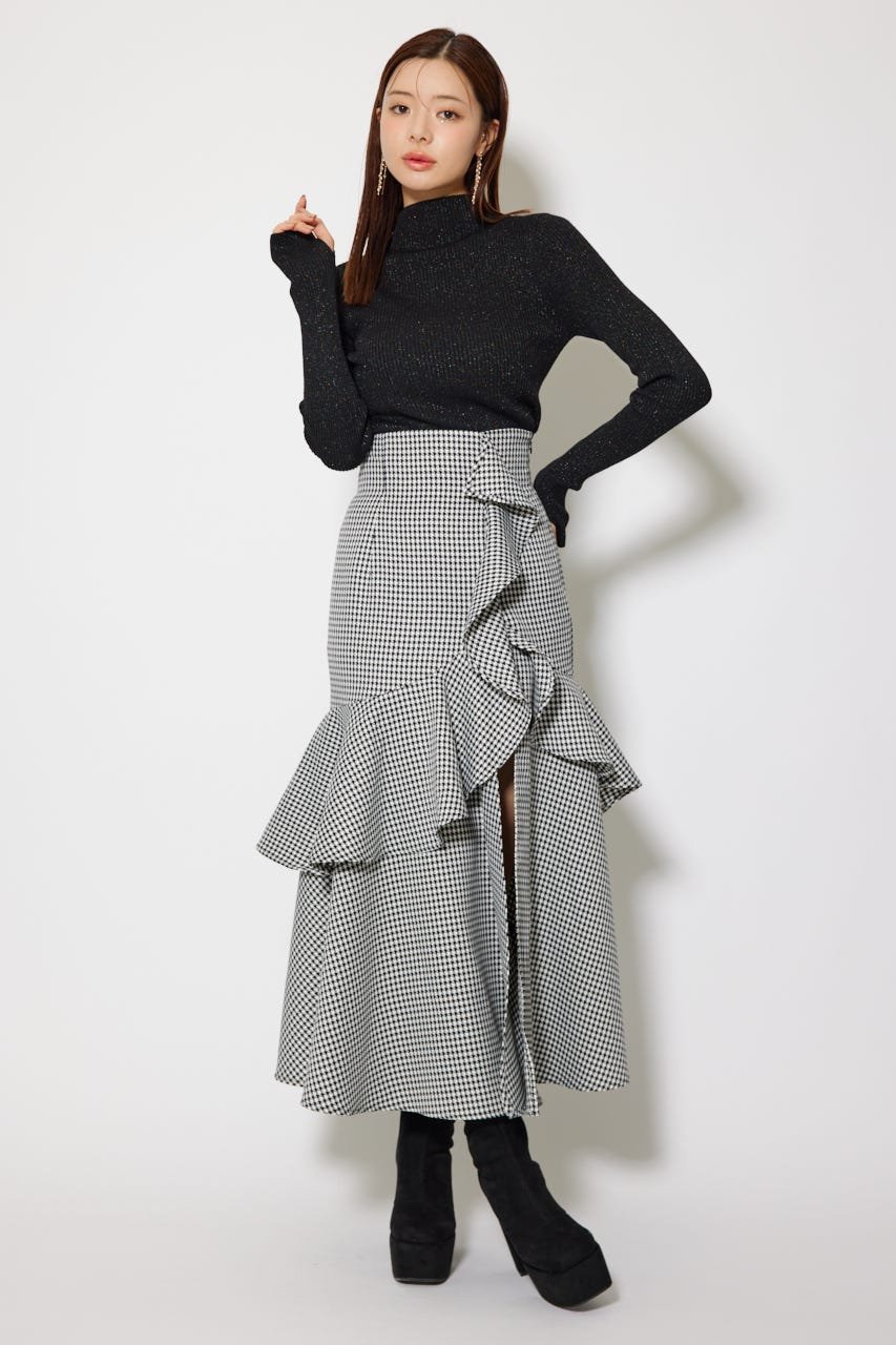 rienda｜フリルスリットハイウエストスコートショートパンツ | Rakuten