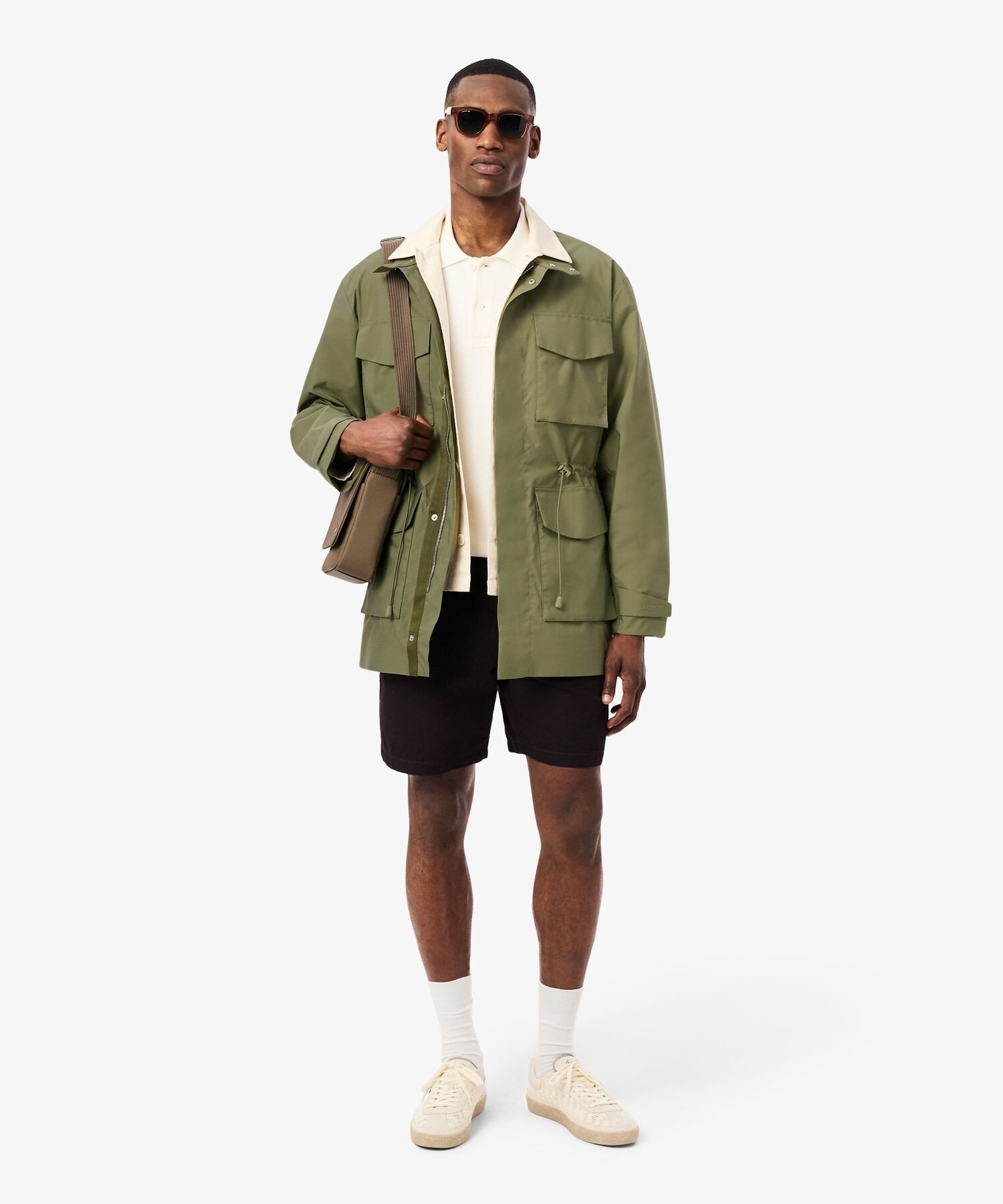 LACOSTE｜防風 撥水 ミリタリージャケット / M-65 | Rakuten Fashion