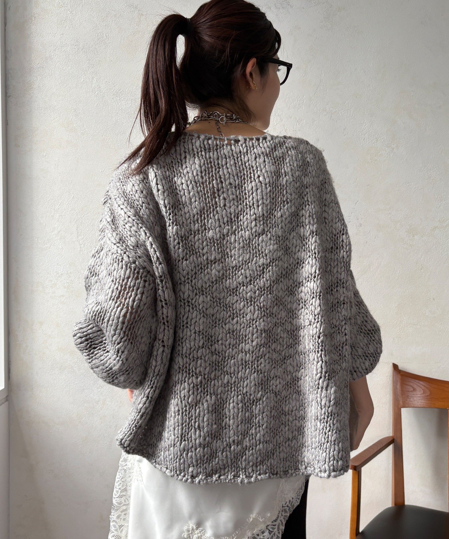 DOUDOU｜【完売カラー再追加!】ローゲージニット | Rakuten Fashion