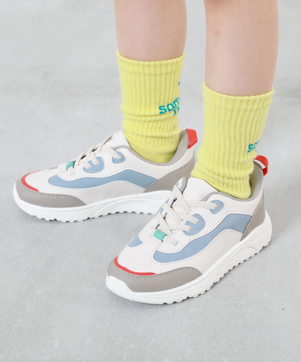 devirock｜手を使わず立ったまま履ける 撥水 ボリュームスニーカー