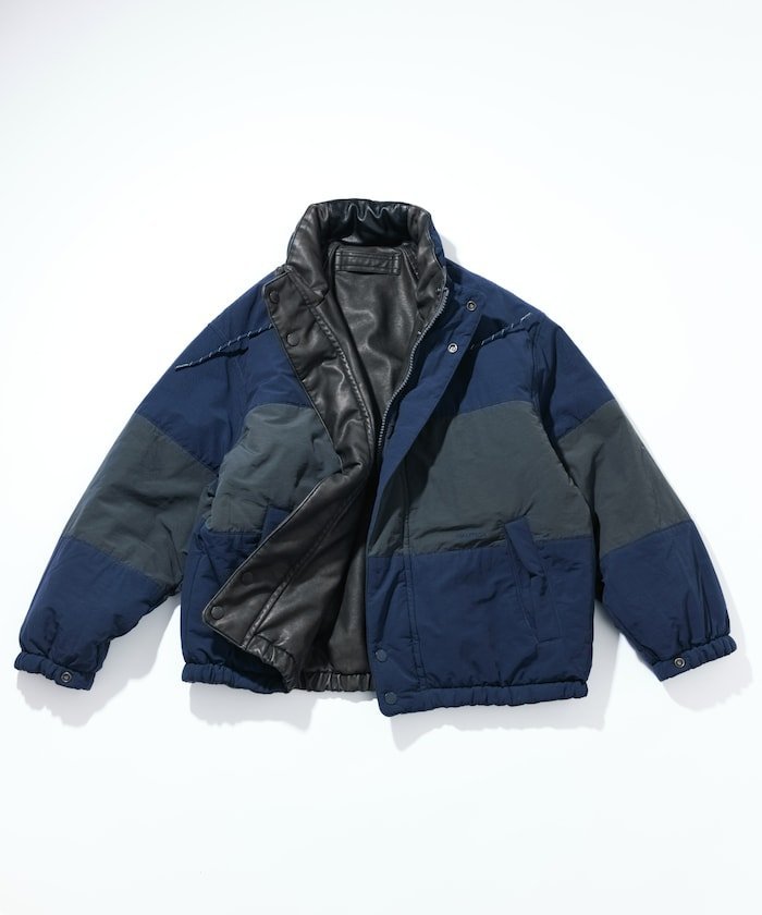 FREAK'S STORE｜フェイクレザー×ナイロン リバーシブルブルゾン 25AW