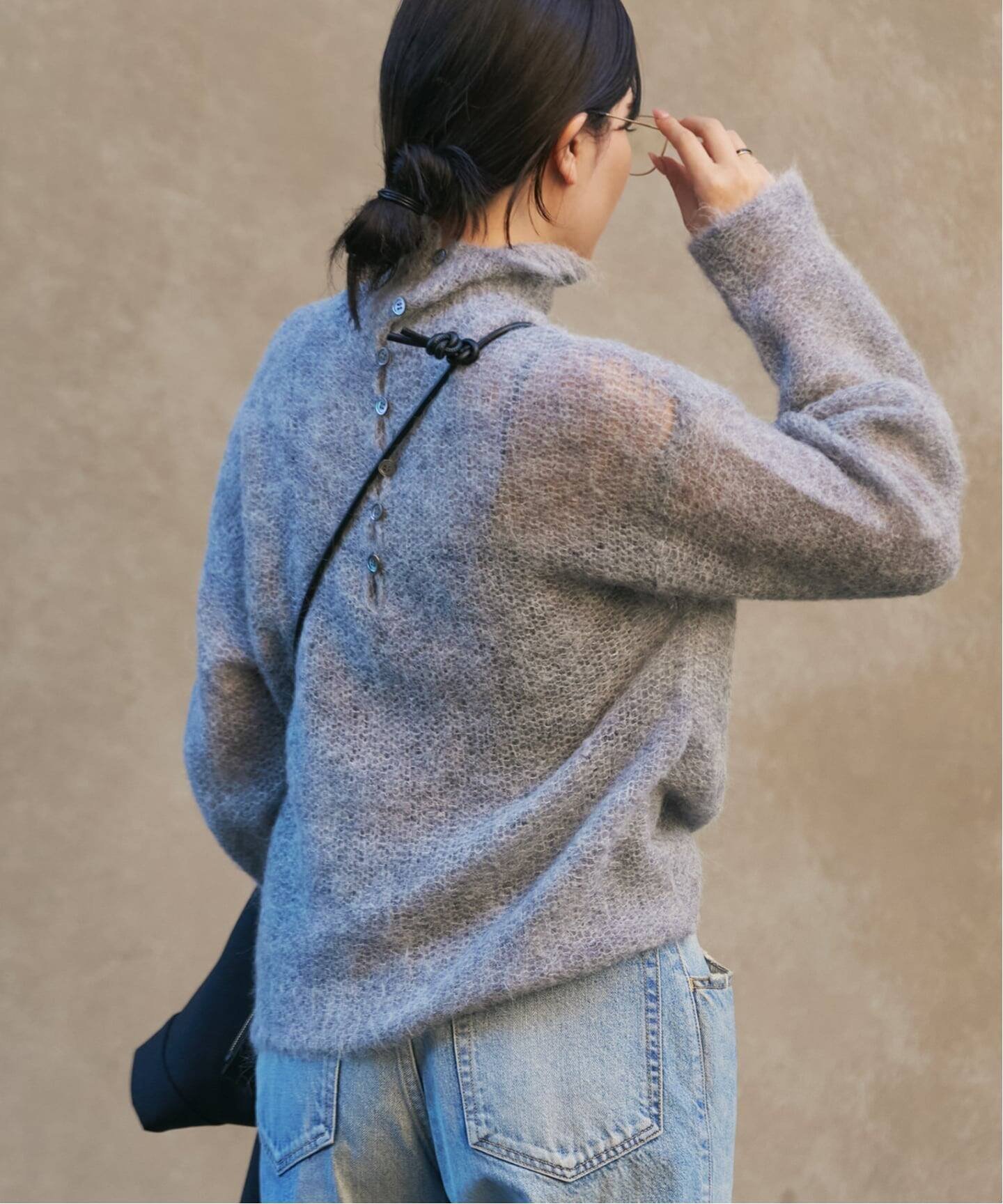 plage｜《追加》ALPACA MIX BUTTON ニット 3 | Rakuten Fashion(楽天