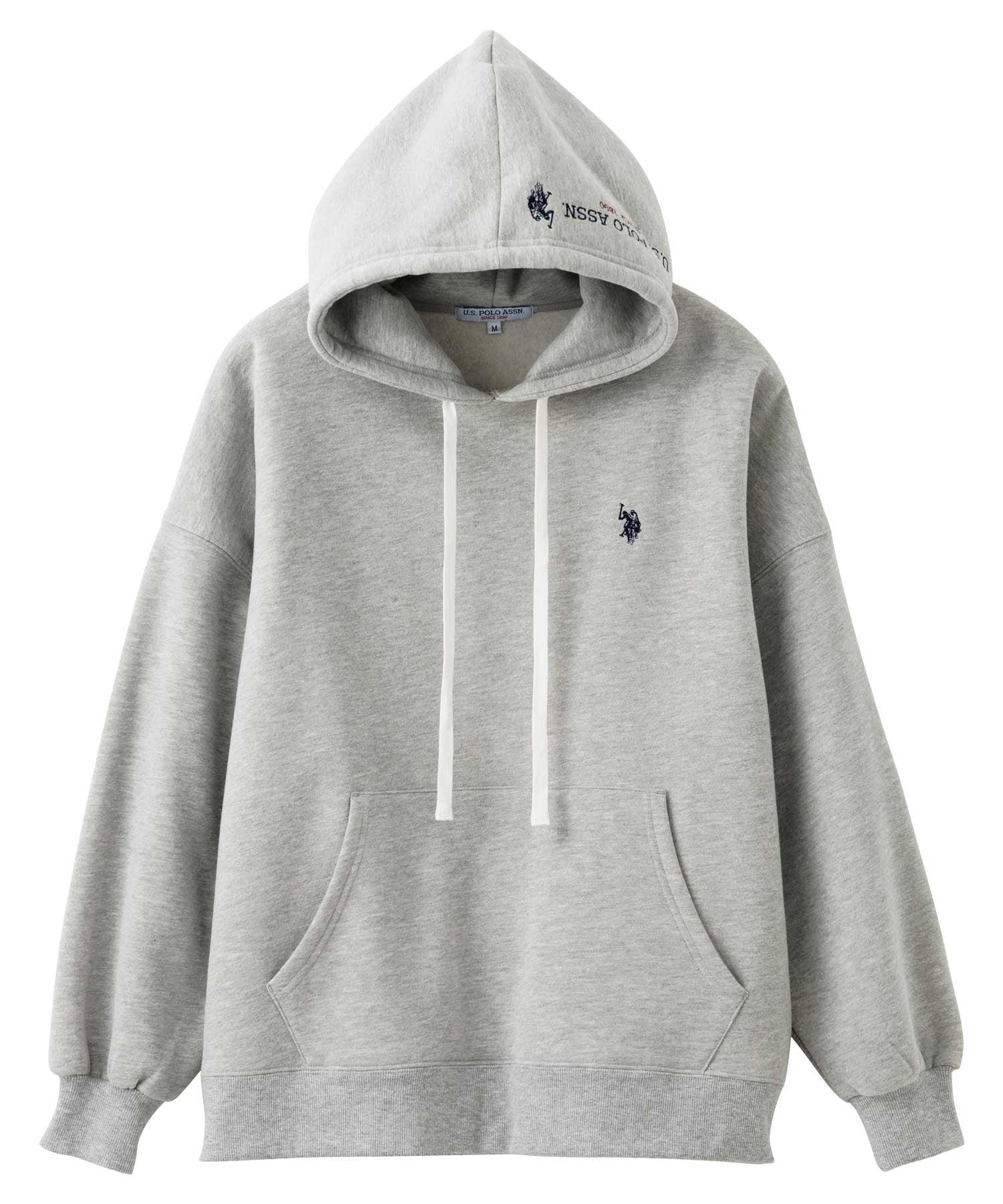 GeeRA｜【U.S.POLO.ASSN.】フード刺しゅう裏起毛パーカー | Rakuten