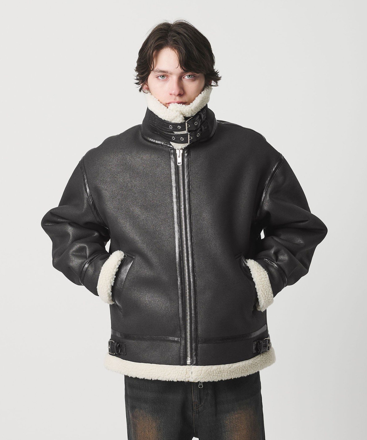 BEAUTY&YOUTH UNITED ARROWS｜ムートンライク B-3 ジャケット