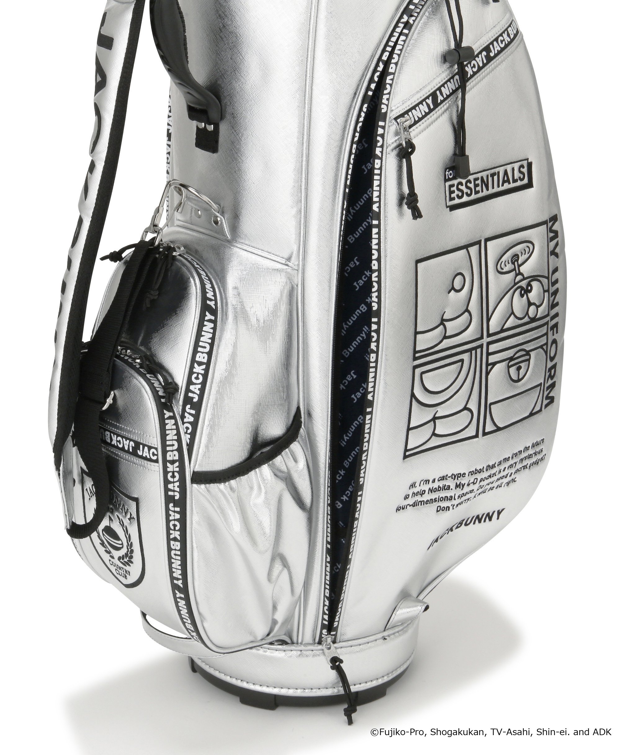 Jack Bunny!!｜メタリックキャディバッグセット (46インチ対応