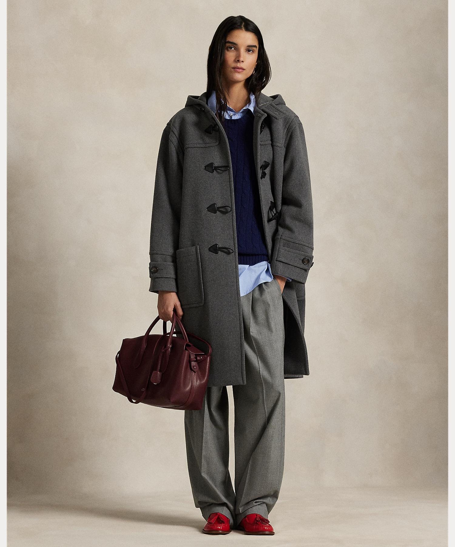 RALPH LAUREN｜ウール フーデッド トグル コート | Rakuten Fashion