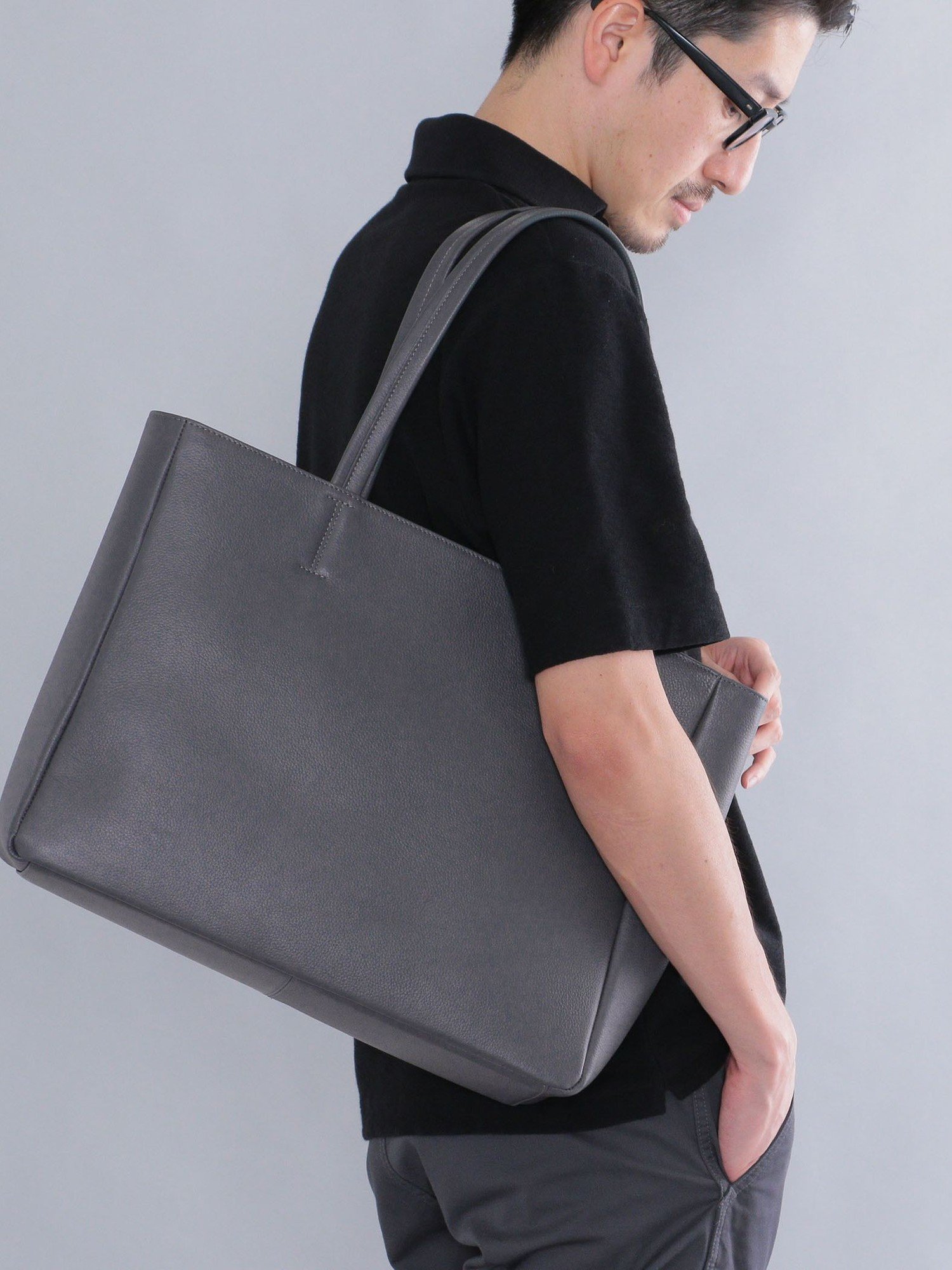 SHIPS｜SHIPS: スマート レザー トートバッグ | Rakuten Fashion(楽天