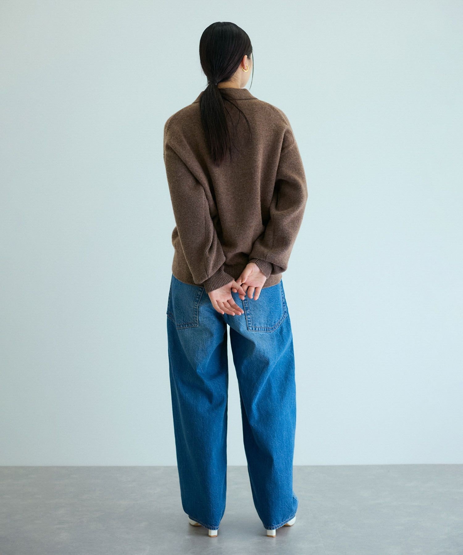 ADAM ET ROPE'｜ポロシャツニットプルオーバー | Rakuten Fashion(楽天