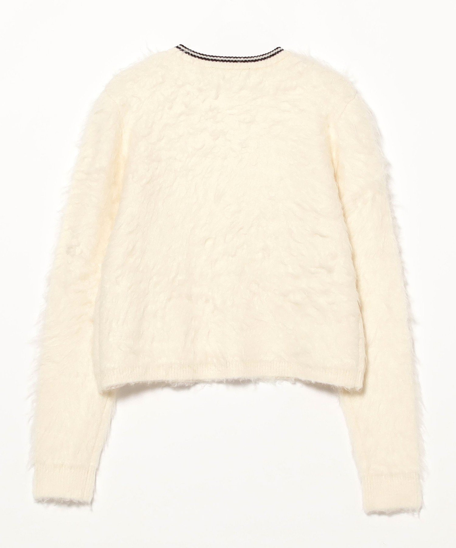 BEAMS WOMEN｜【SALE】【別注】FRED PERRY / Fluffy Crewneck Knit