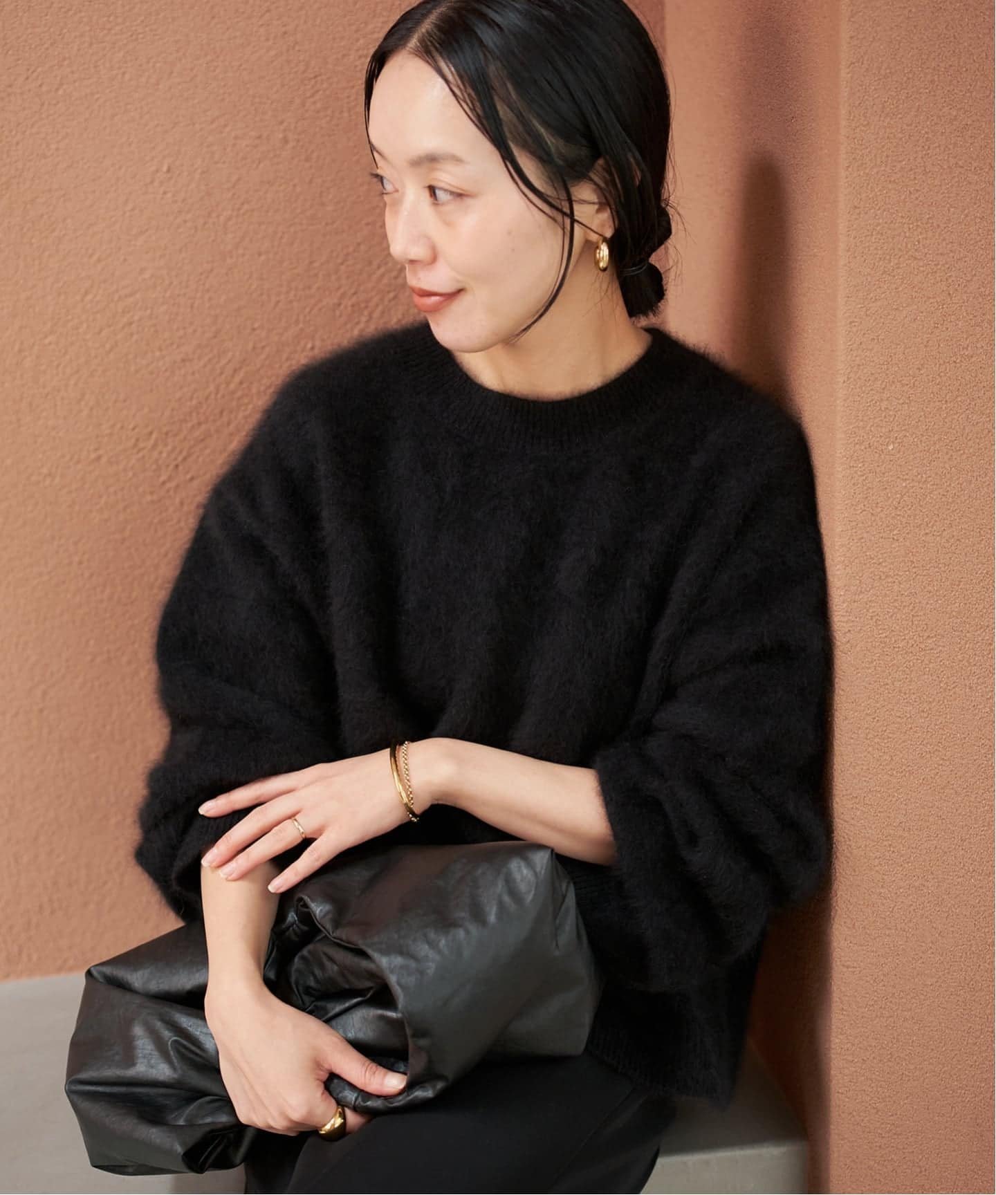 plage｜《一部カラー六本木店・WEB限定》Fur Essential ニット