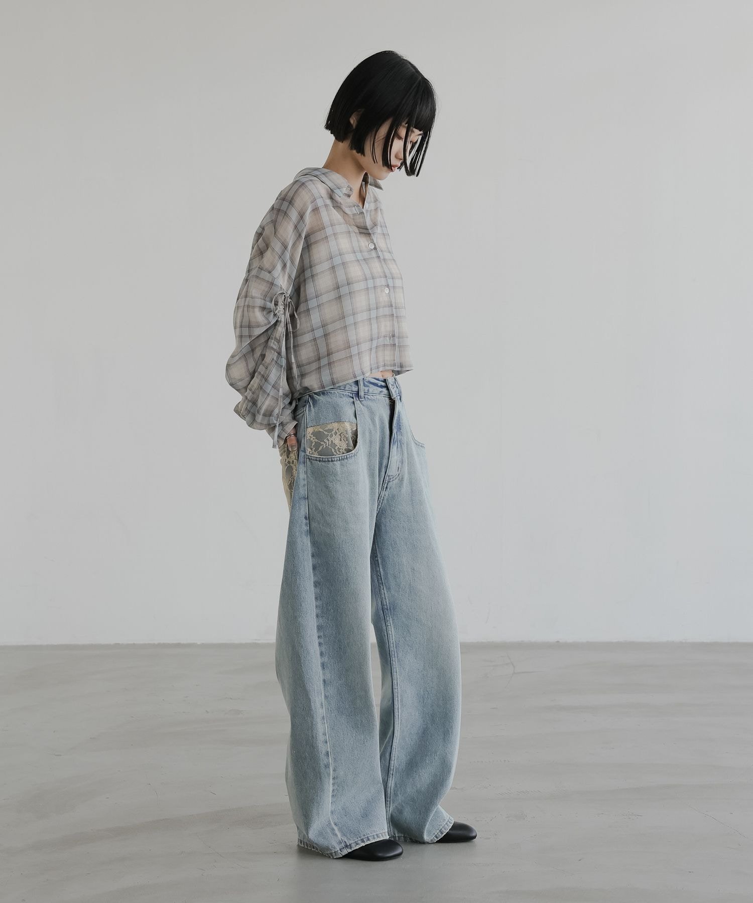 LOWRYS FARM｜レースデニム | Rakuten Fashion(楽天ファッション／旧