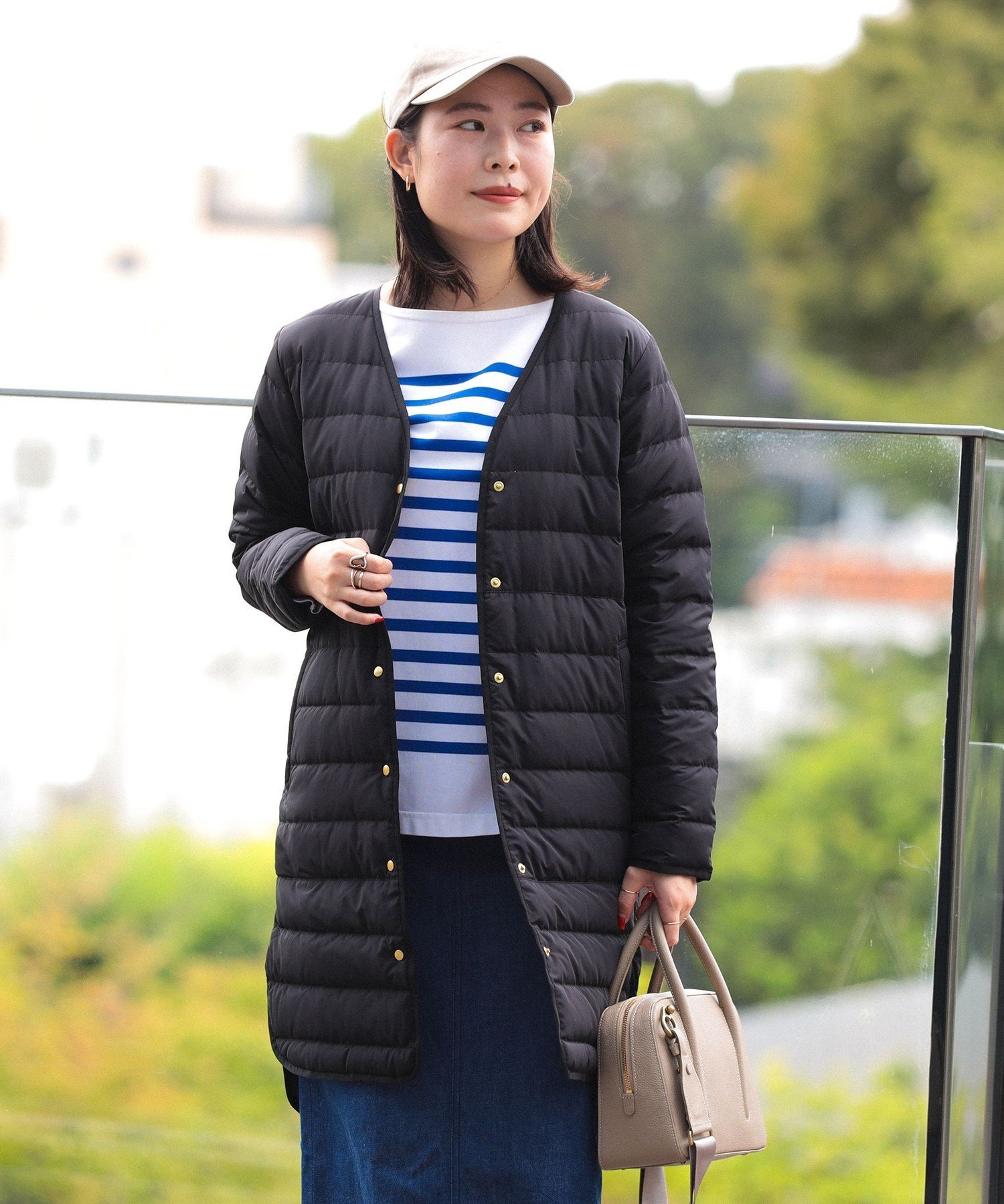 BEAMS HEART｜BEAMS HEART / フレンチ ロングダウンジャケット