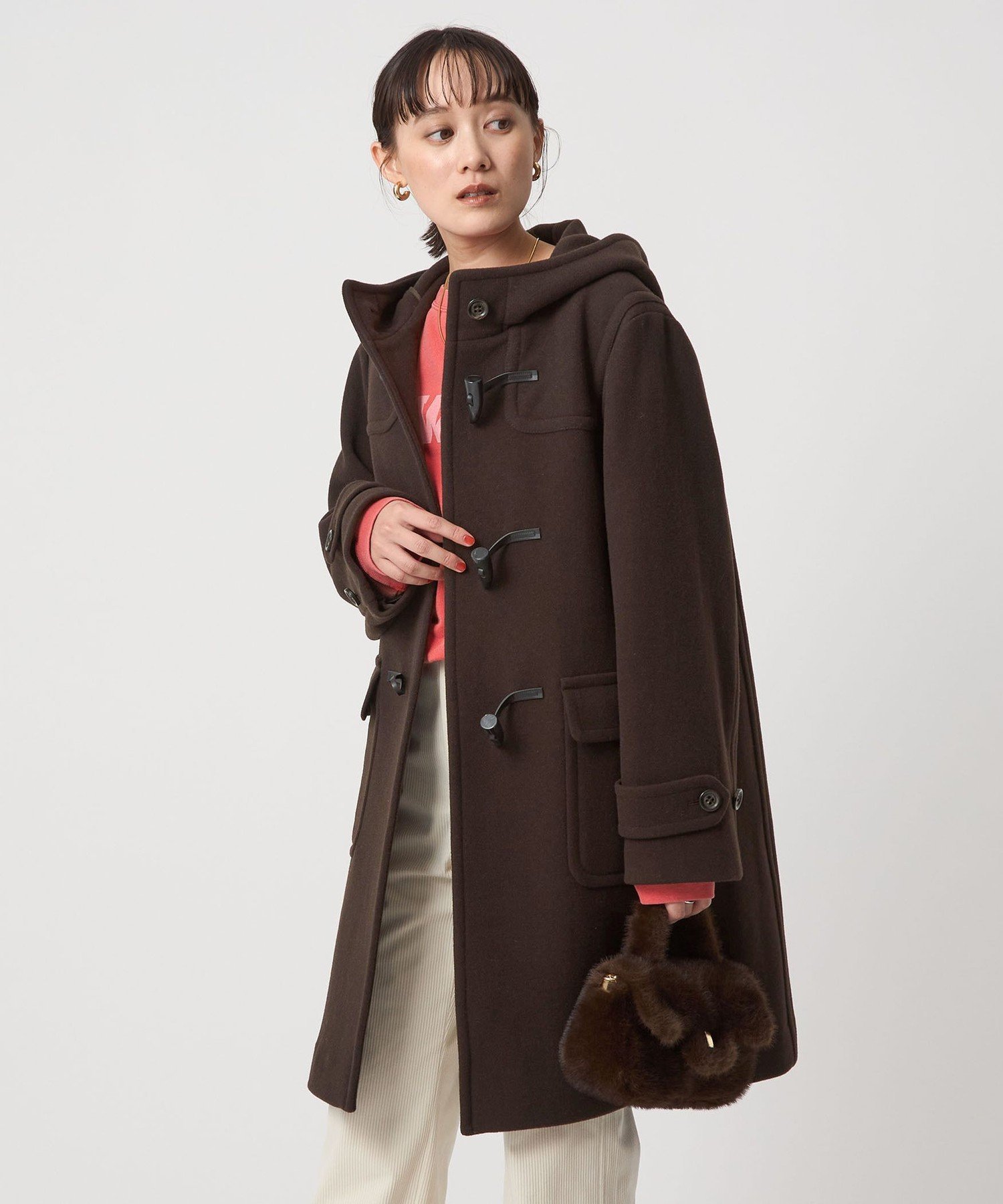 UNITED ARROWS green label relaxing｜ロング ダッフルコート