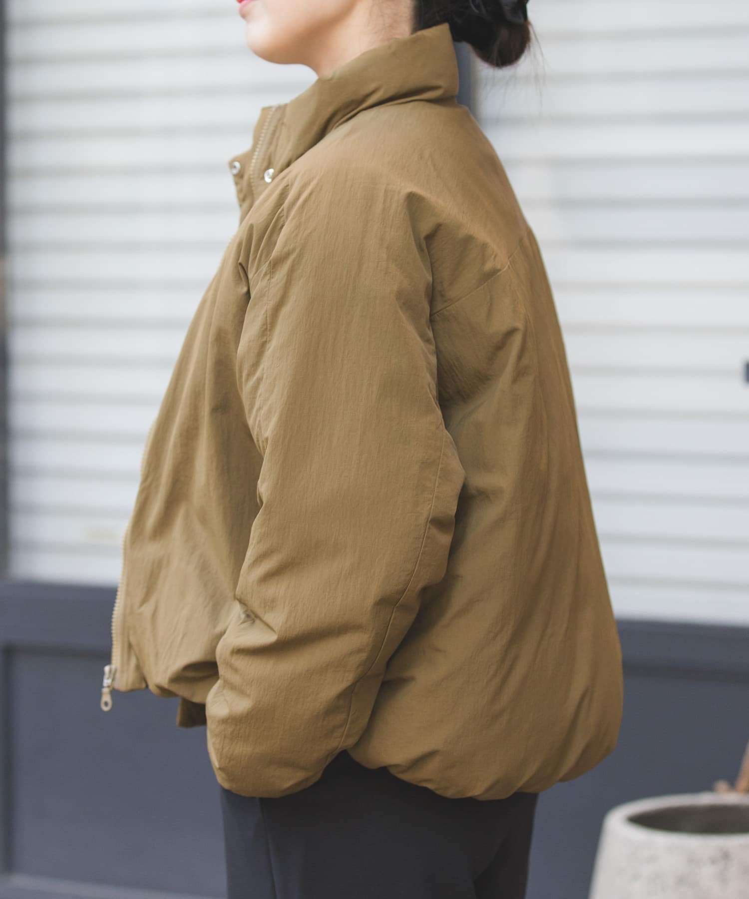 URBAN RESEARCH DOORS｜FORK&SPOON スタンドカラーダウンブルゾン