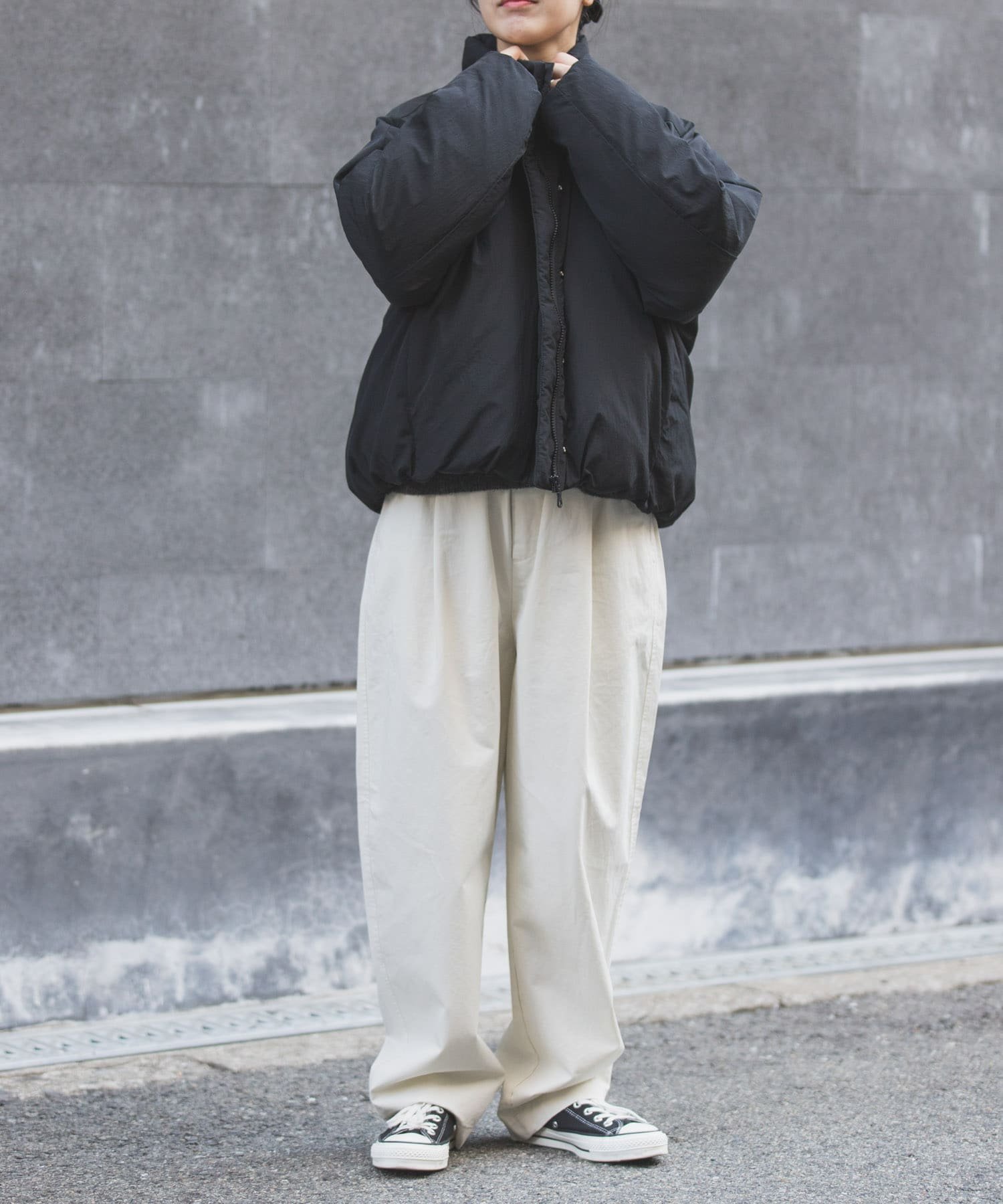 URBAN RESEARCH DOORS｜FORK&SPOON スタンドカラーダウンブルゾン