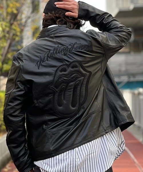 JACKROSE｜【The Rolling Stones×JACKROSE】 LAMB LEATHER S RIDERS