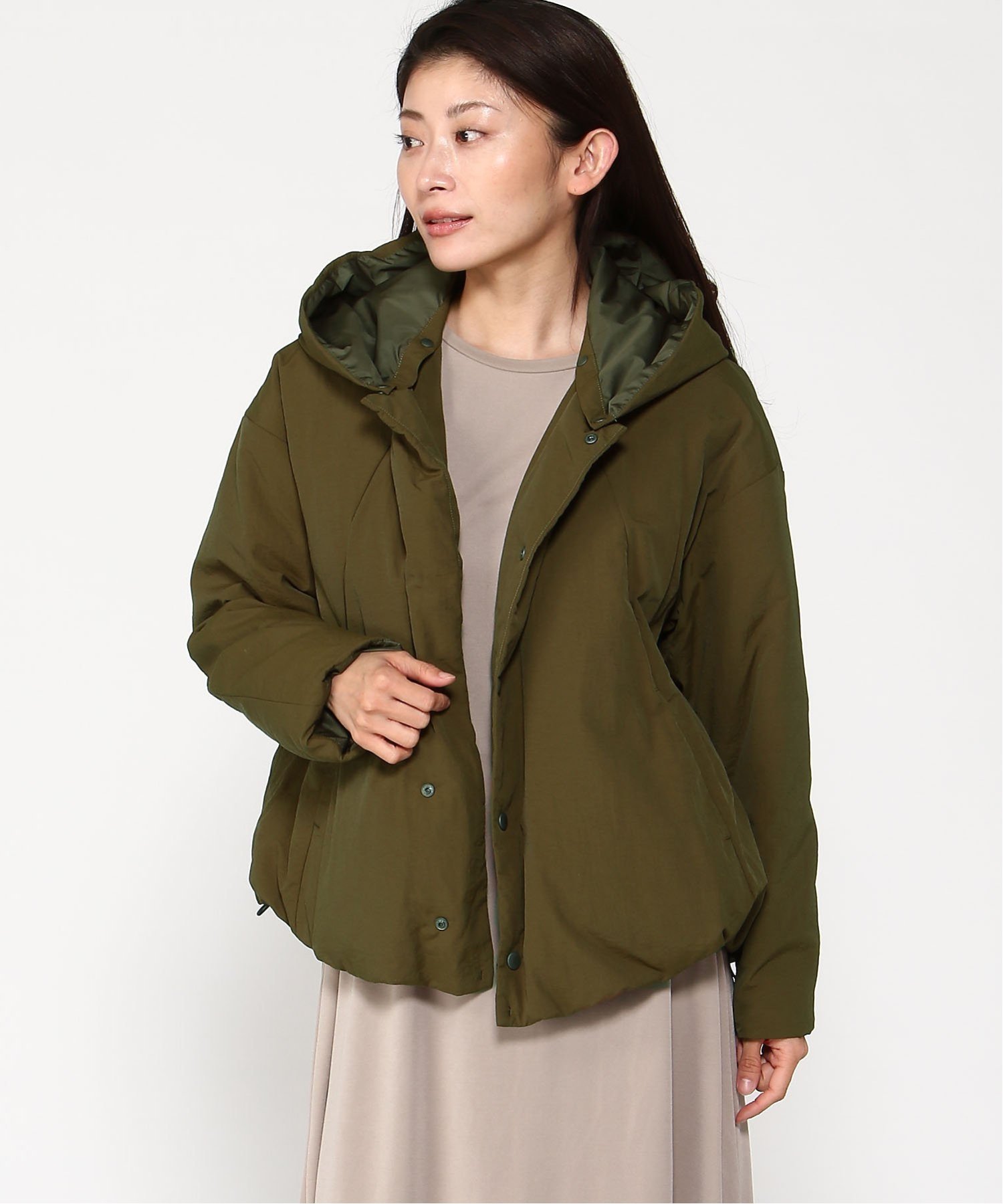 pas de calais｜pas de calais ショート丈 ダウン ジャケット