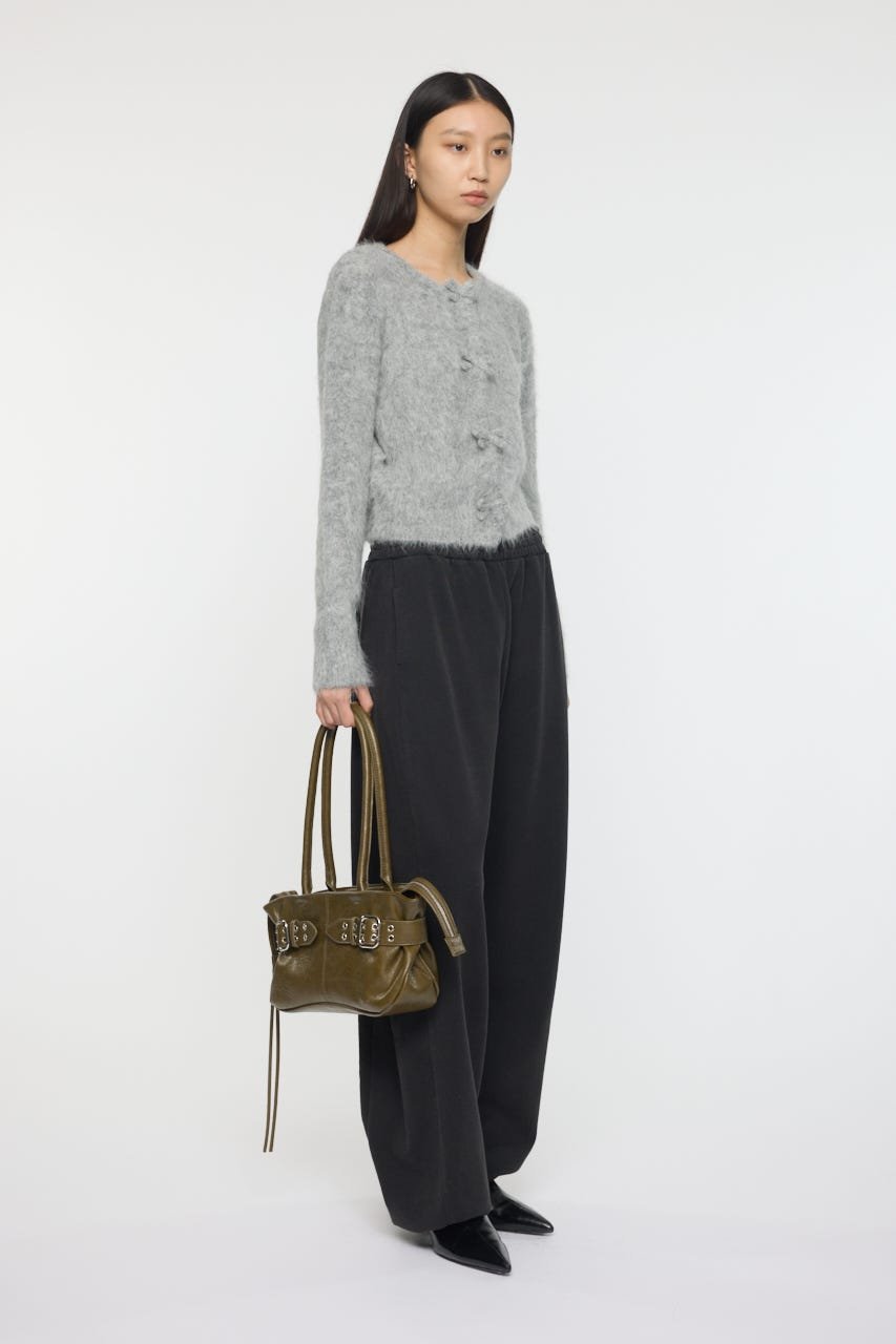 moussy｜FRONT RIBBON カーディガン | Rakuten Fashion(楽天