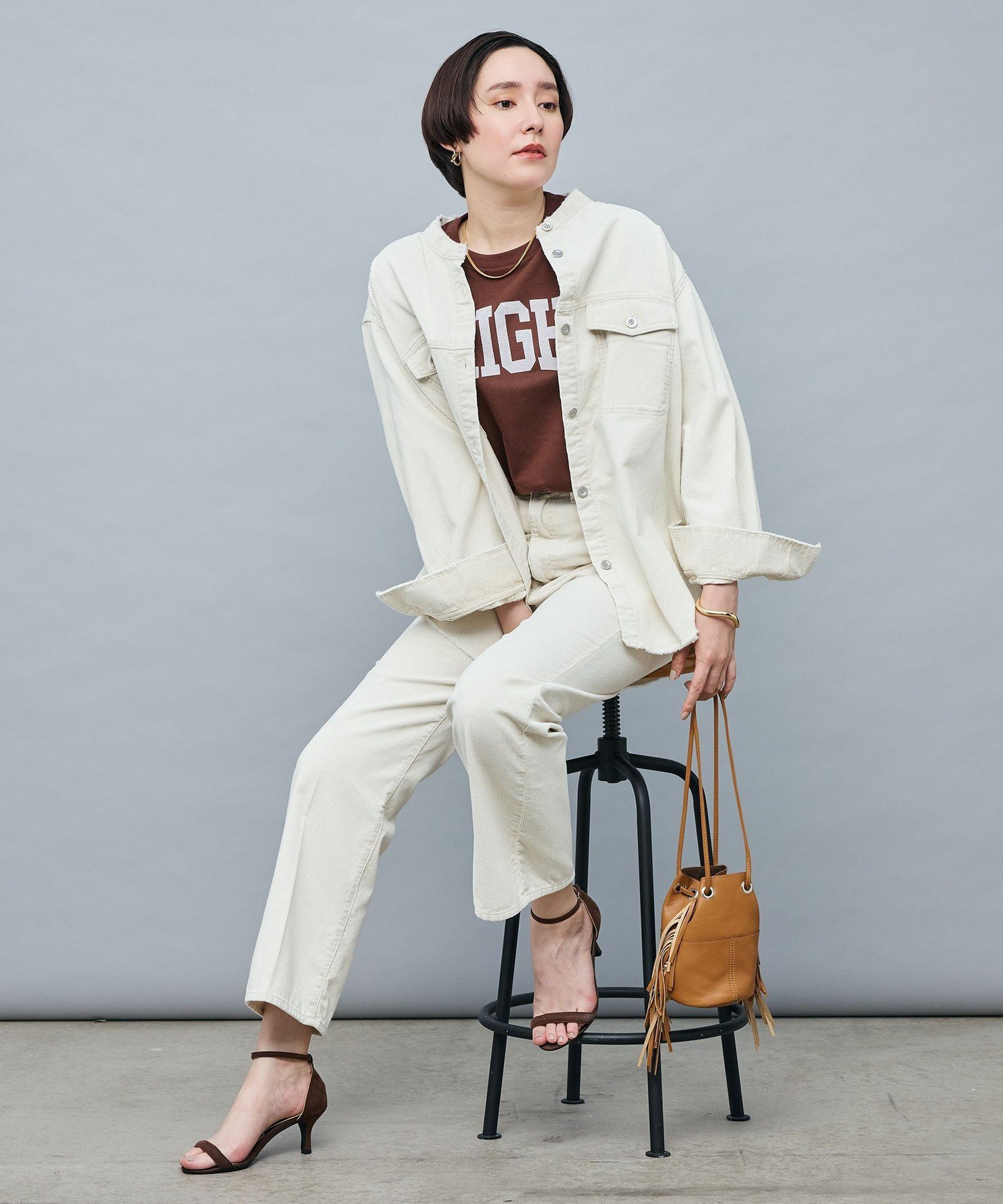 NOLLEY'S｜【RM denim】センタープレスハイウエストパンツ | Rakuten