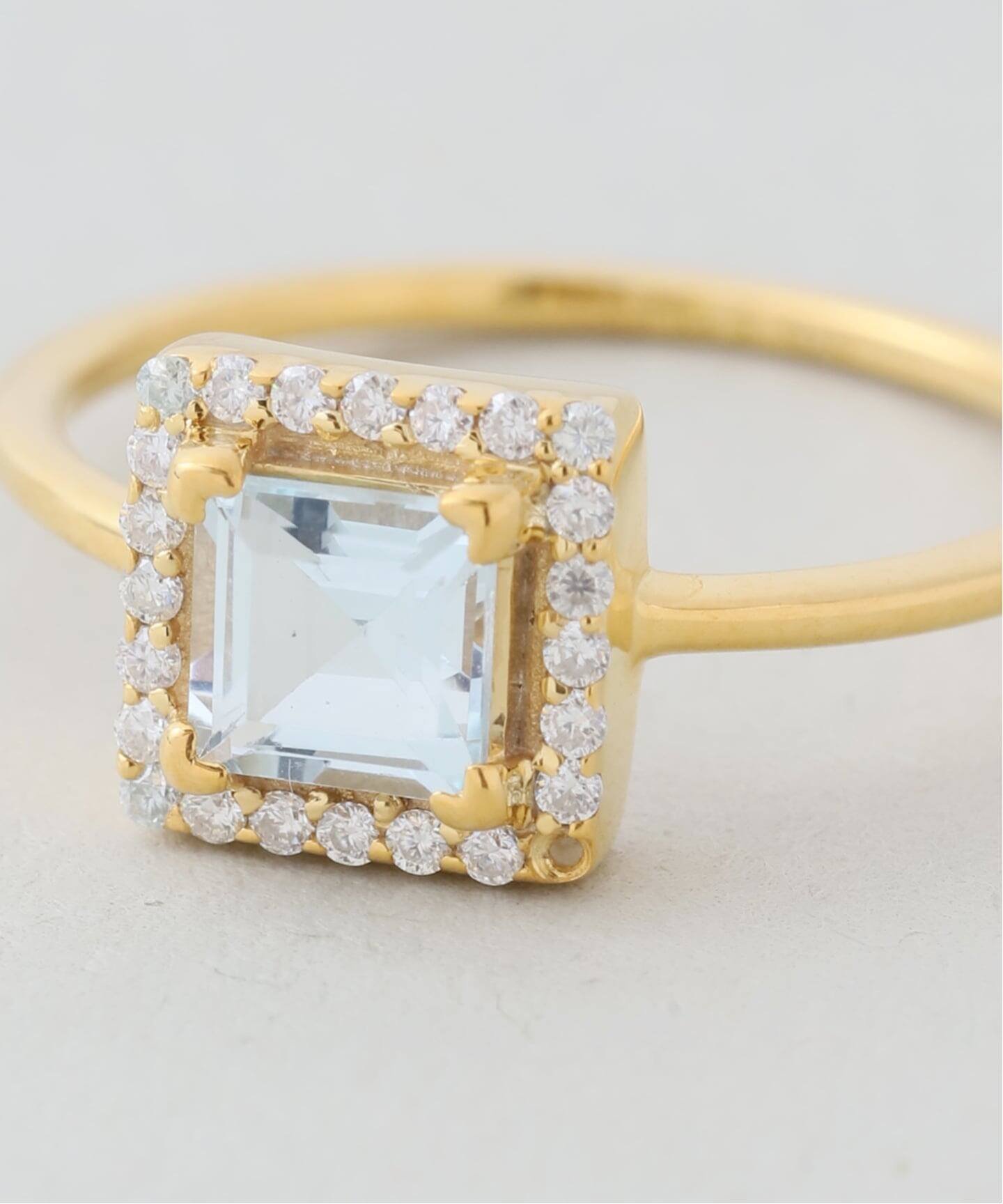 SLOBE IENA｜《WEB限定/追加》ODUL SLOBE別注 スクエアカットリング