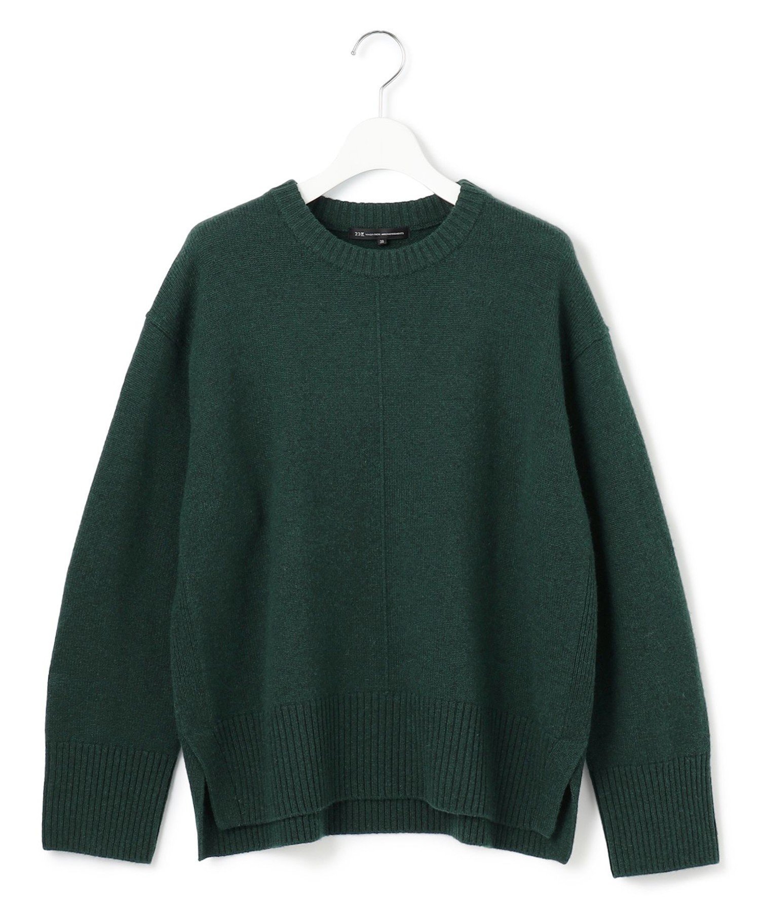 23区｜【洗える】カシミヤブレンド クルーネック ニット | Rakuten