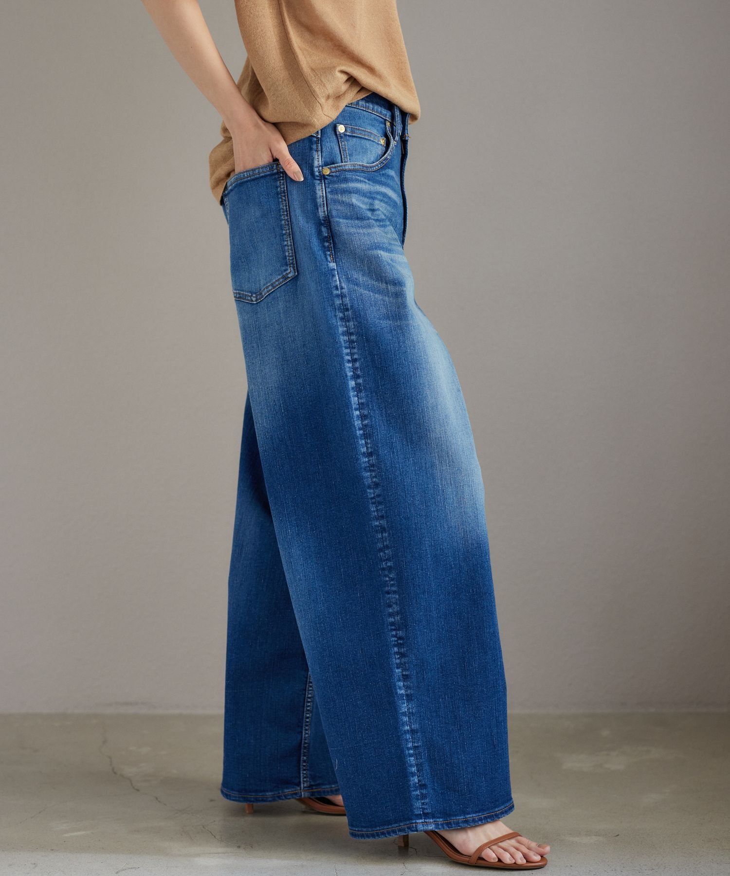 BARNYARDSTORM｜SURT / ルーズシルエットデニム【WEB限定サイズL