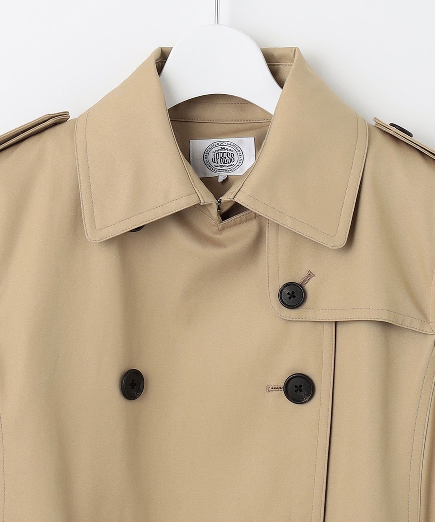 J.PRESS｜【撥水】ギャバベンタイル トレンチコート | Rakuten Fashion