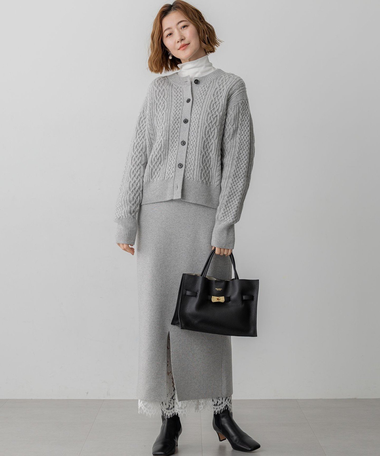 23区｜【LEE10月号掲載/洗える】レースコンビ ペチコート スカート