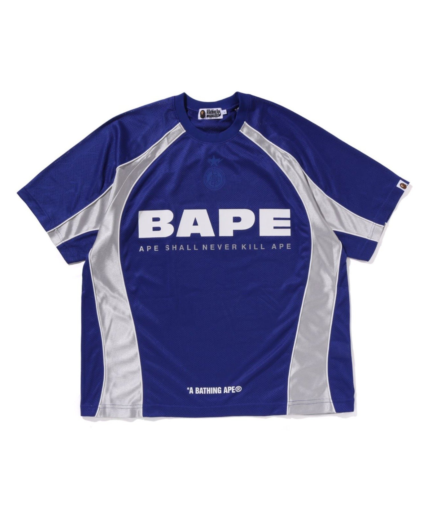 A BATHING APE｜SOLID CAMO JACQUARD MULTILOGO RELAXED FIT FOOTBALL