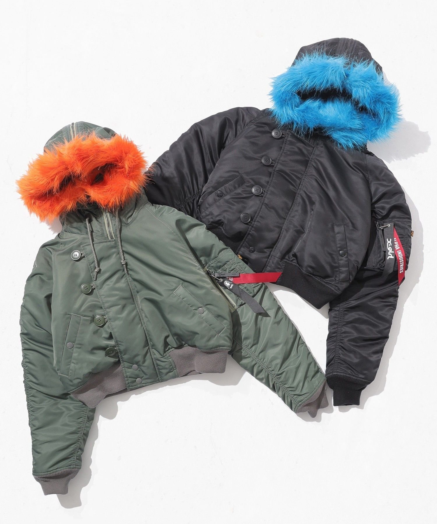 X-girl｜X-girl x ALPHA N-2B JACKET | Rakuten Fashion(楽天