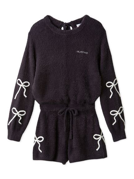 gelato pique｜【HALLOWEEN】リボンフェザーロンパース | Rakuten