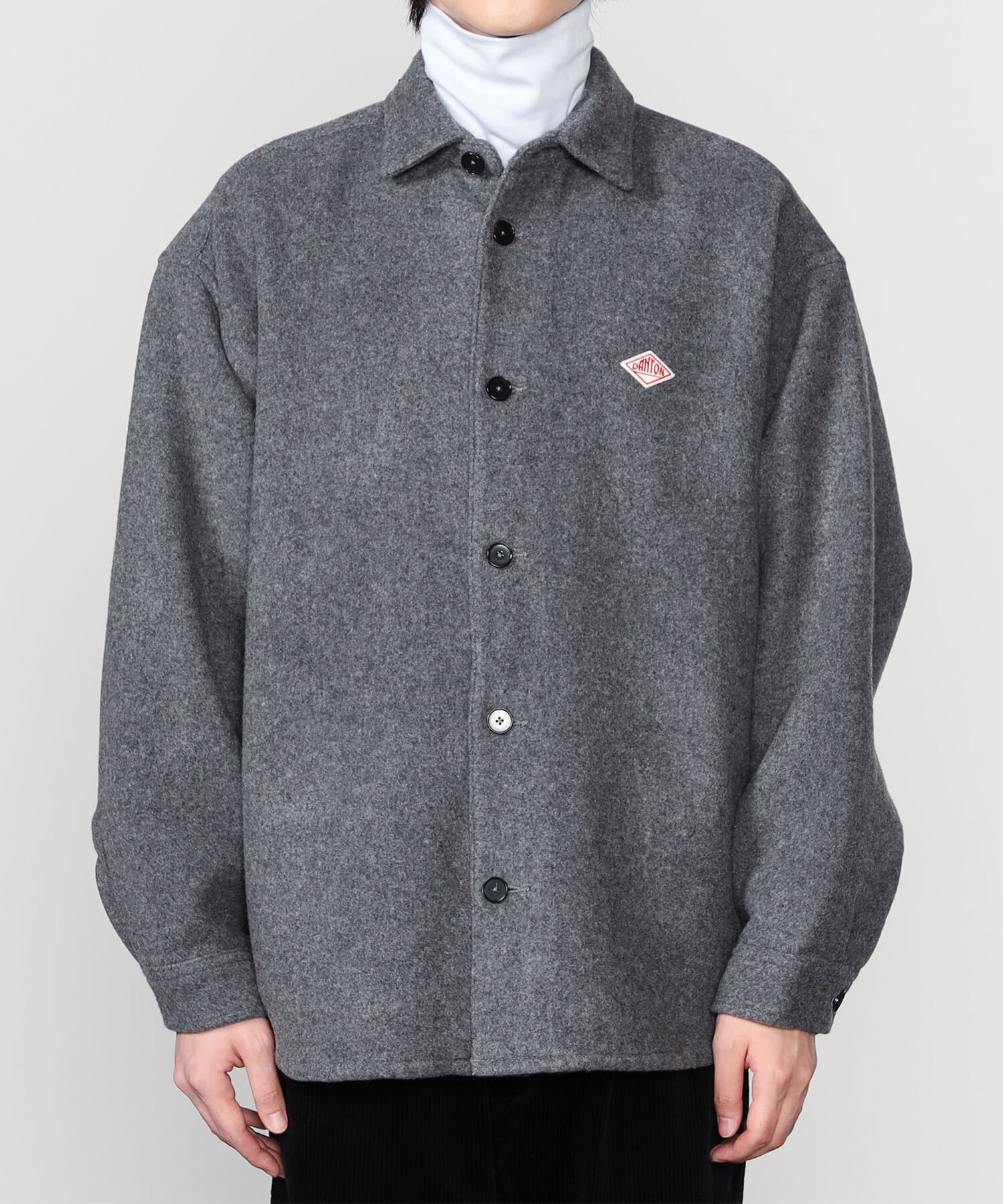Bshop｜DANTON | ウールメルトン シャツジャケット MEN | Rakuten