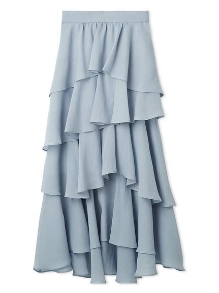 FRAY I.D｜アシメフリルティアードスカート | Rakuten Fashion(楽天