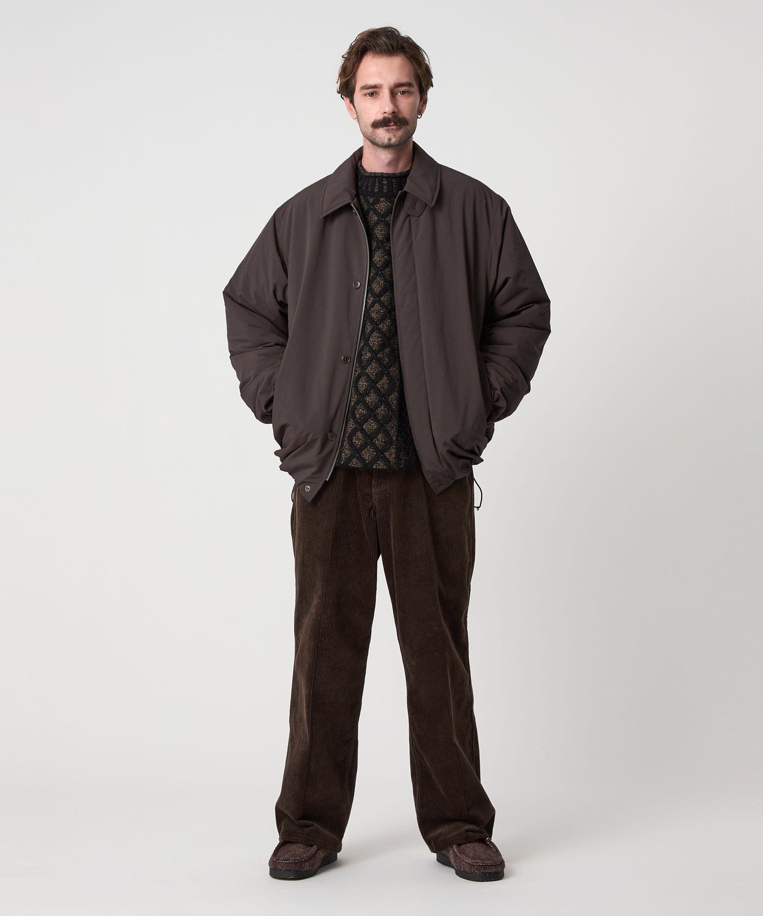 Steven alan ダルマバルカラージャケット2 Steven Alan＞ ダルマ バルカラー ジャケット