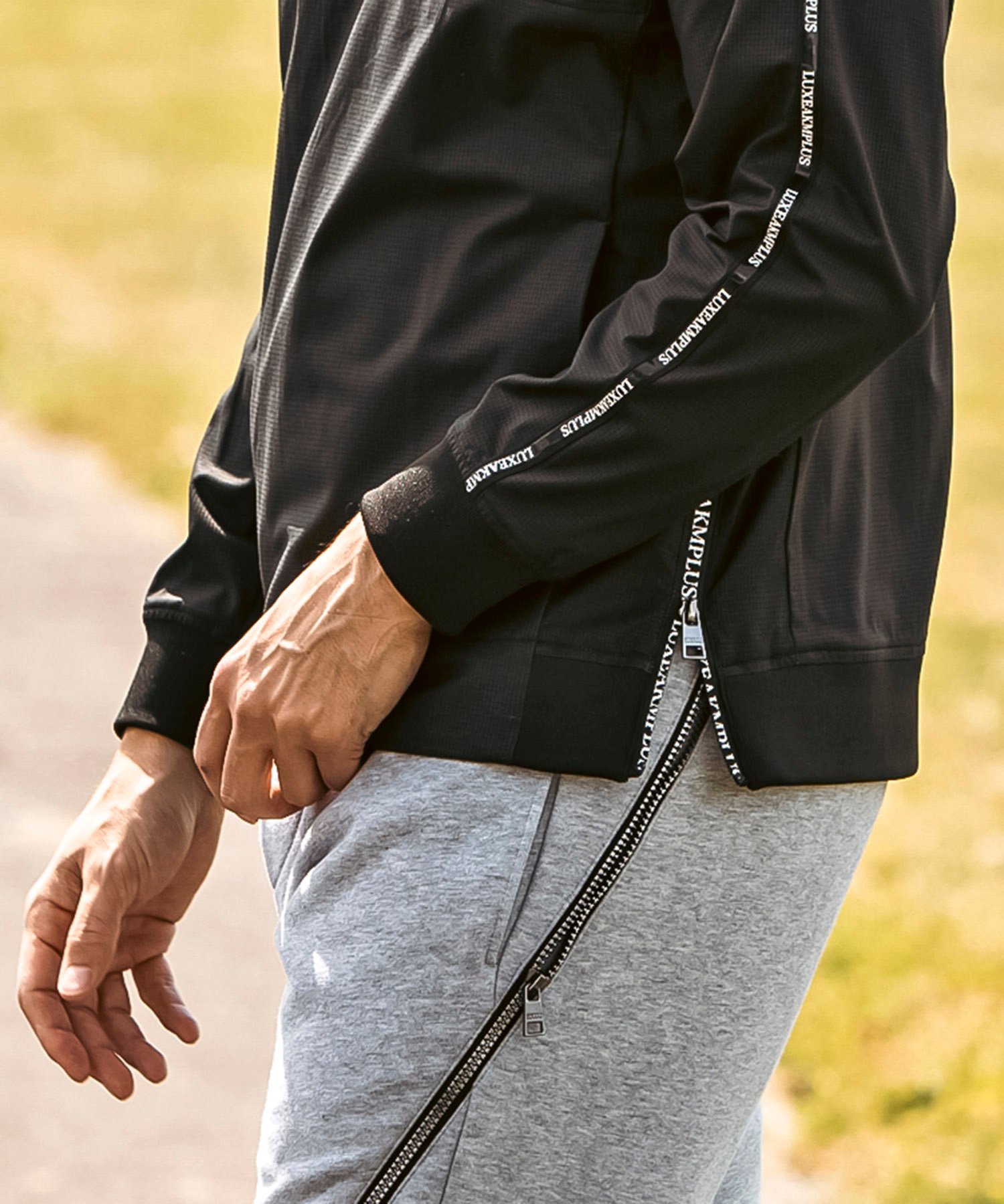 SHIFFON｜LUXEAKMPLUS ゴルフ ラインハーフジップ ブリーザブル