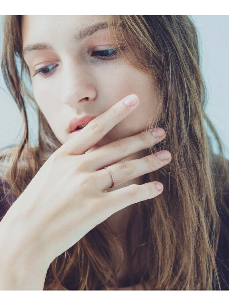 ete｜[レイヤード] K18MPG ダイヤモンド ツイスト リング | Rakuten