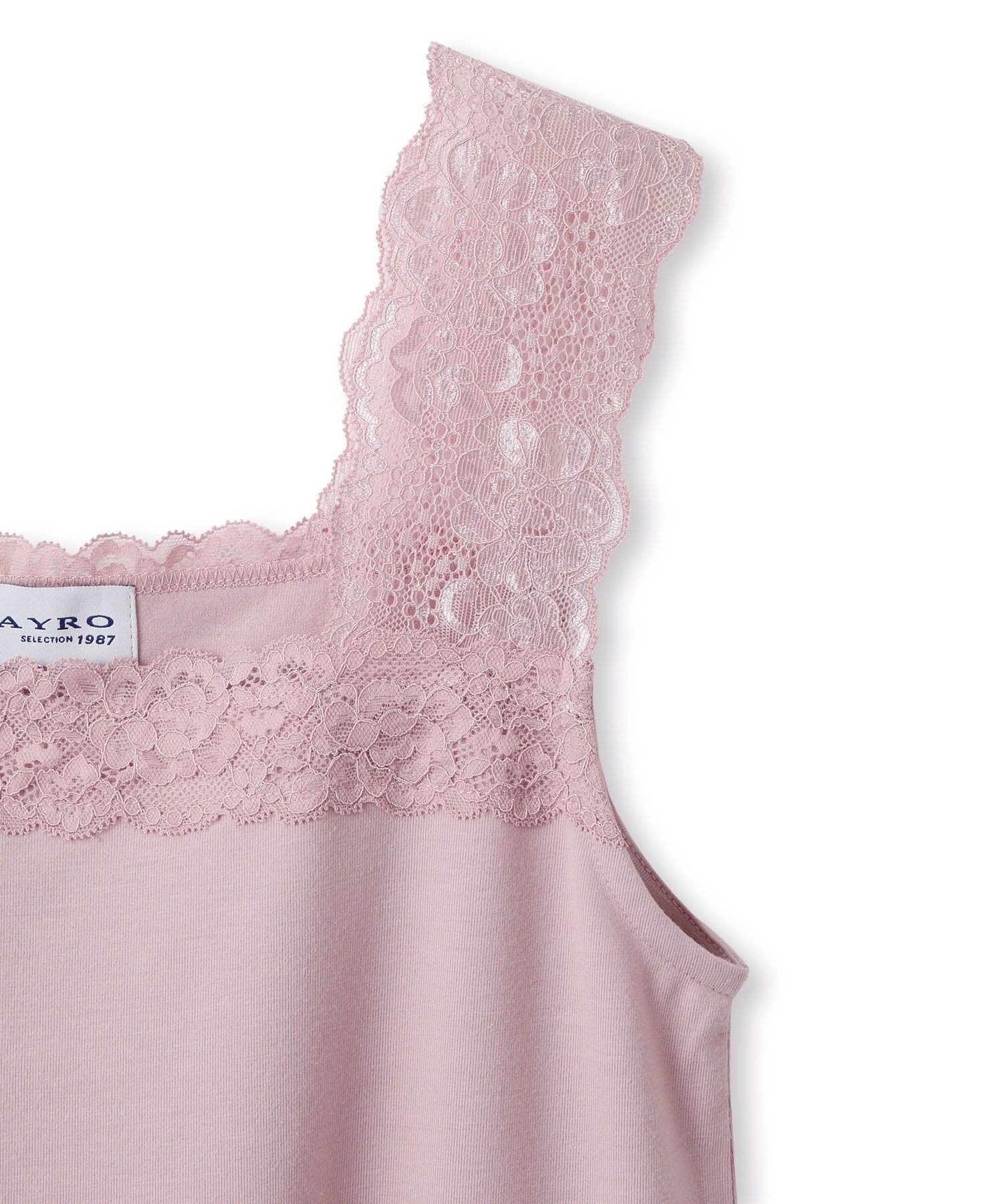 JAYRO｜スクエアレースタンクトップ | Rakuten Fashion(楽天